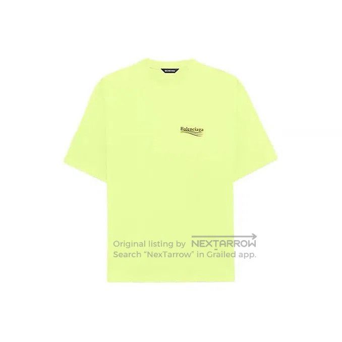 Balenciaga Balenciaga Logo Print Short Sleeve T. Size US S / EU 44-46 / 1 - 1 Thumbnail