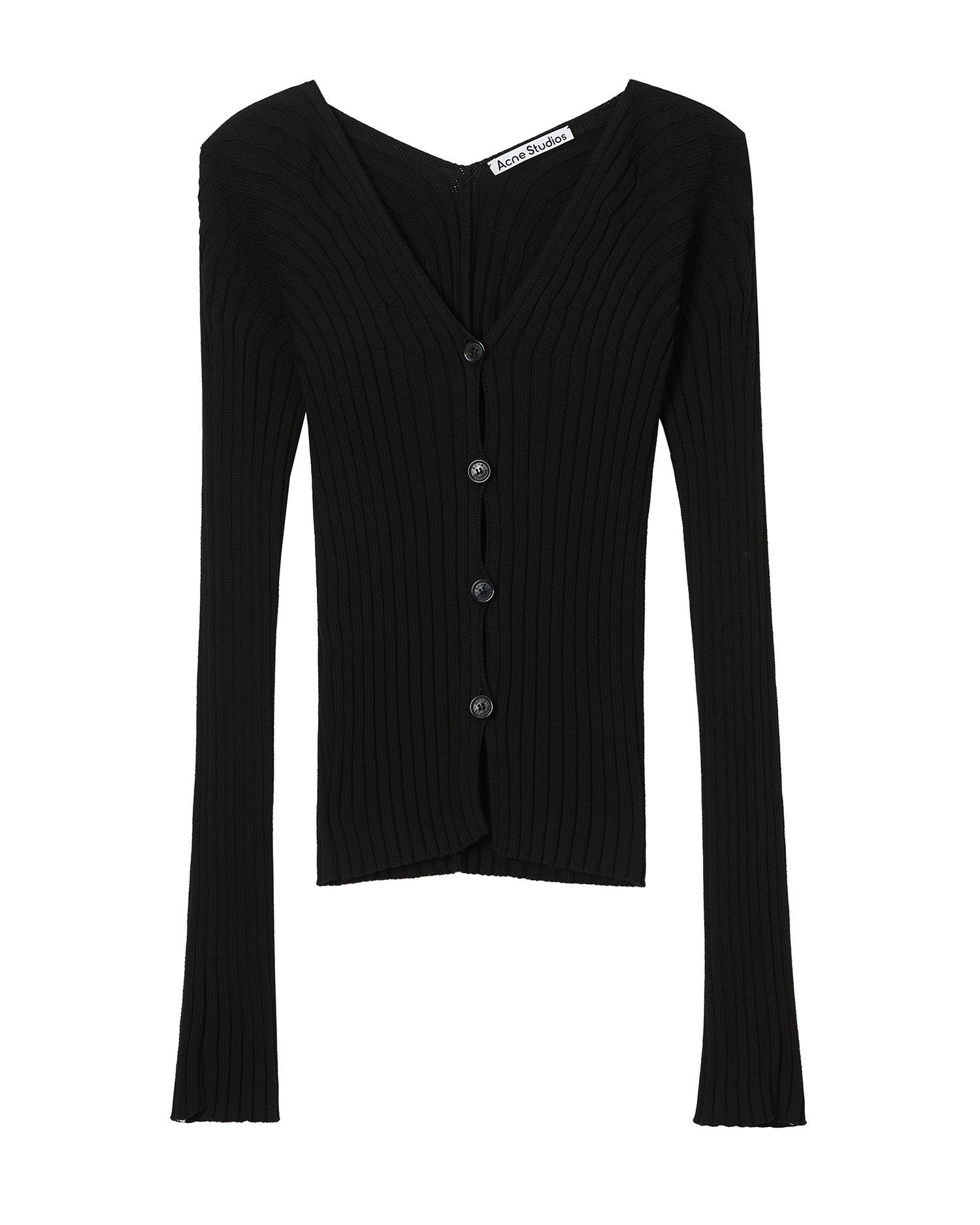 Acne Studios Acne Studios V Collar Cardigan Size S / US 4 / IT 40 - 1 Thumbnail