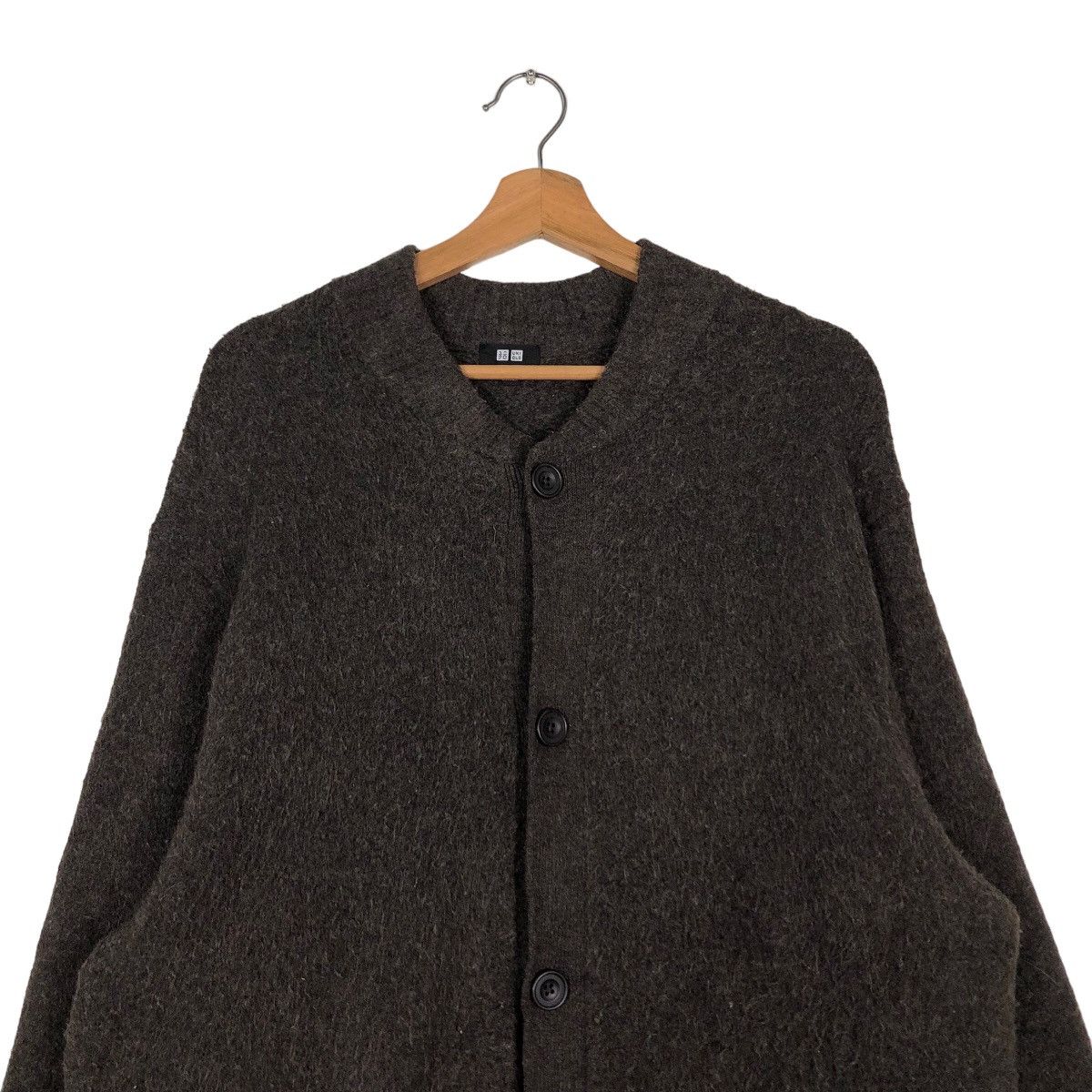 Japanese Brand 🔥Vintage Wool Cardigan Jacket Uniqlo Japan Issey Miyake Size US XL / EU 56 / 4 - 3 Thumbnail