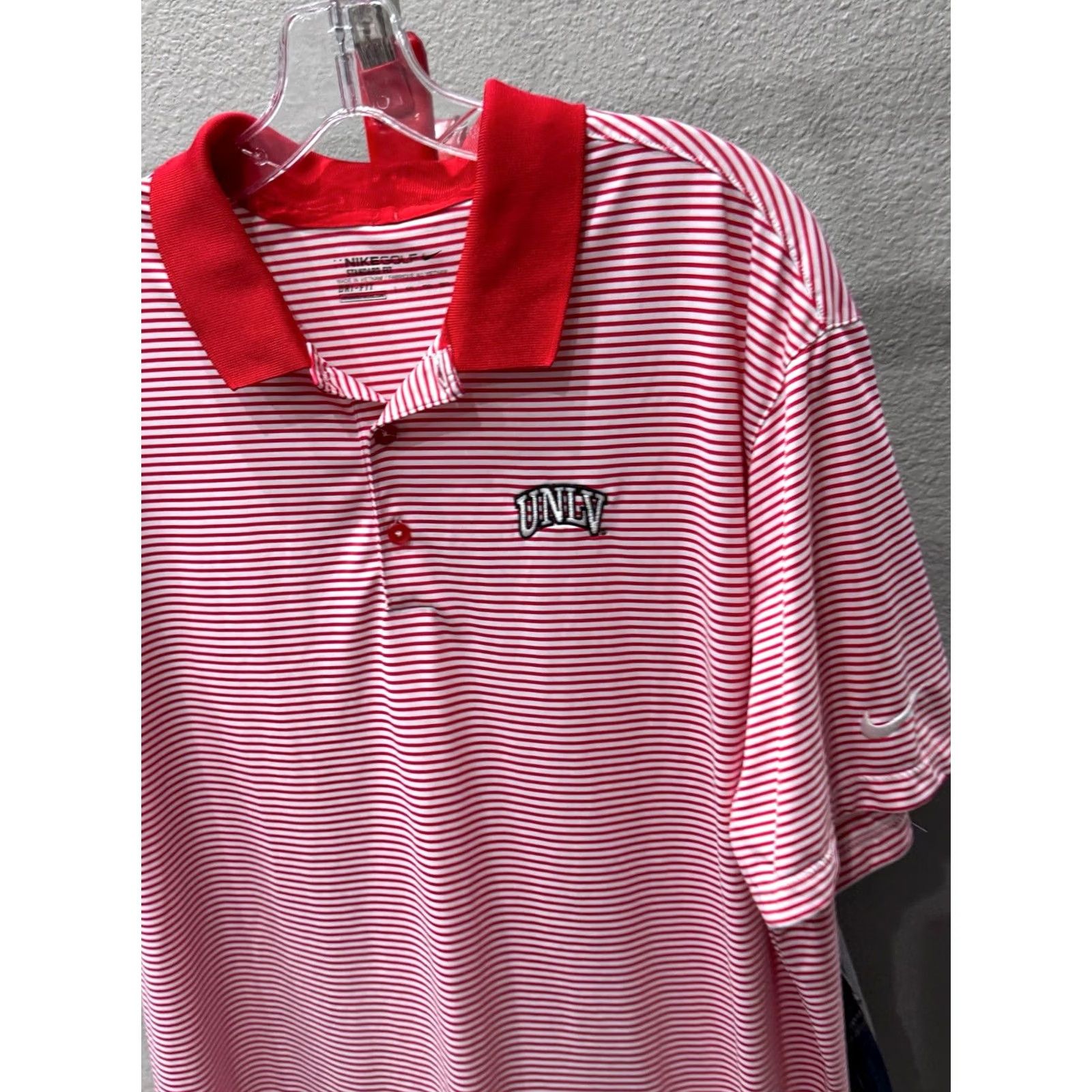 Nike Nike Red Stripe Golf UNLV XXL 2XL Men Shirt Size US XXL / EU 58 / 5 - 4 Thumbnail