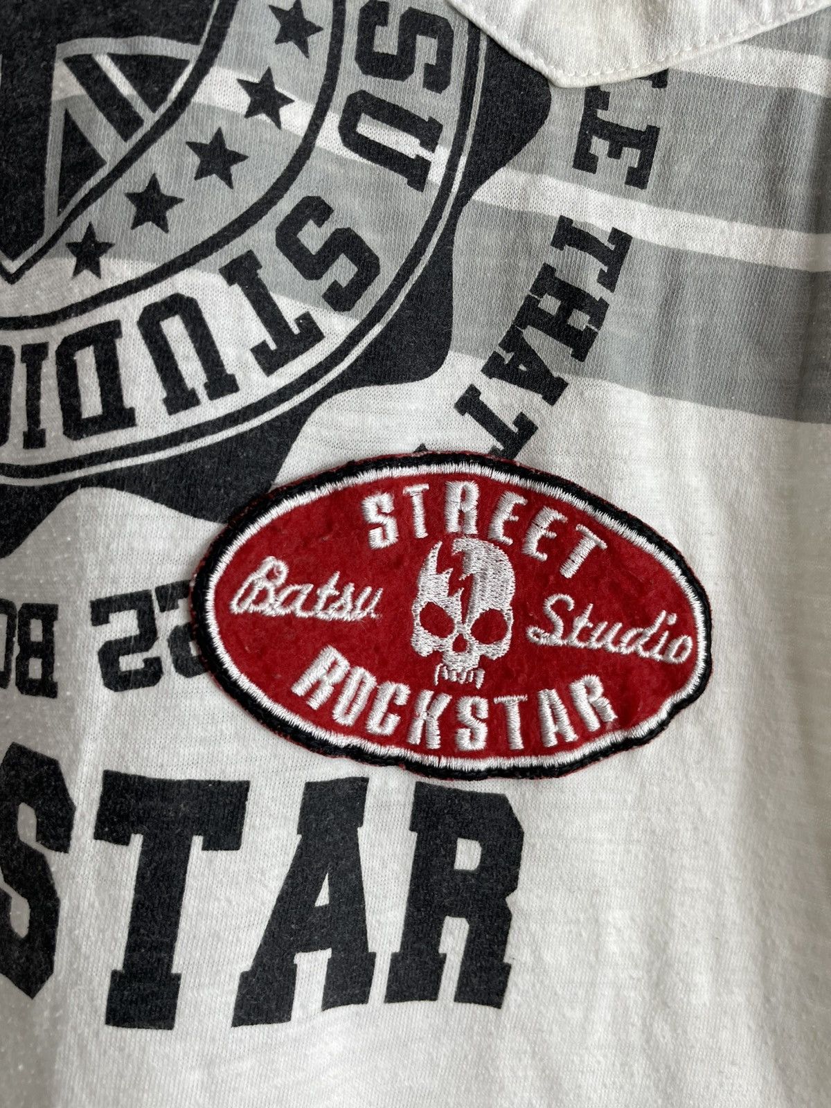 Hysteric Glamour Poem Punk Roc stark Tee Batsu Studio japan Size S / US 4 / IT 40 - 3 Thumbnail
