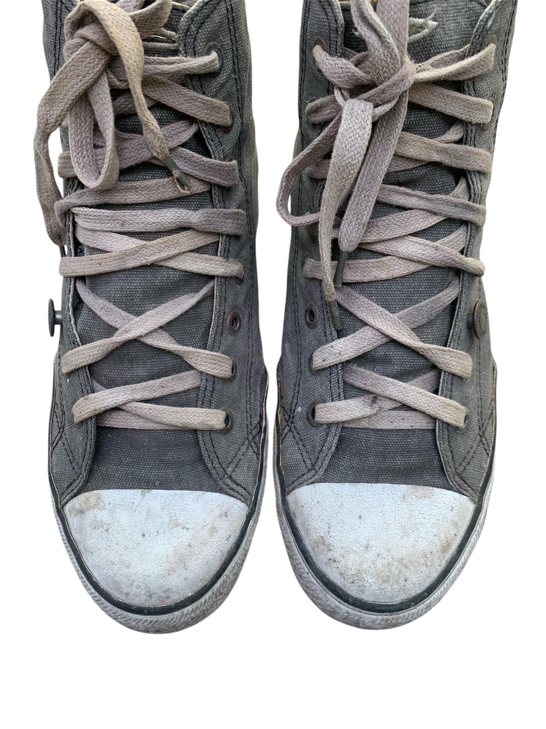 Levi's × Vintage Vintage Levi's Strauss Grey Top Trainers Size US 9 / EU 42 - 10 Thumbnail