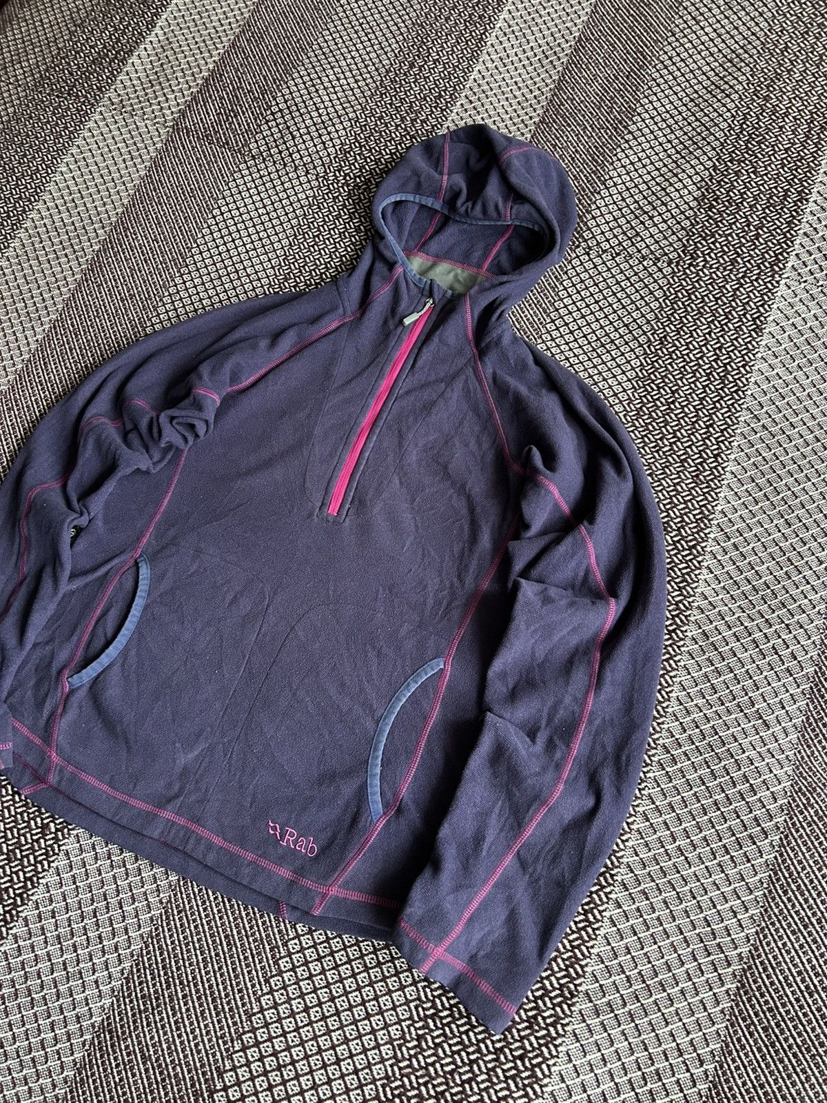 Rab Rab Polartec 1/4 Hoodie Women Fleece Outdoor Style Size UK10 Size M / US 6-8 / IT 42-44 - 2 Thumbnail