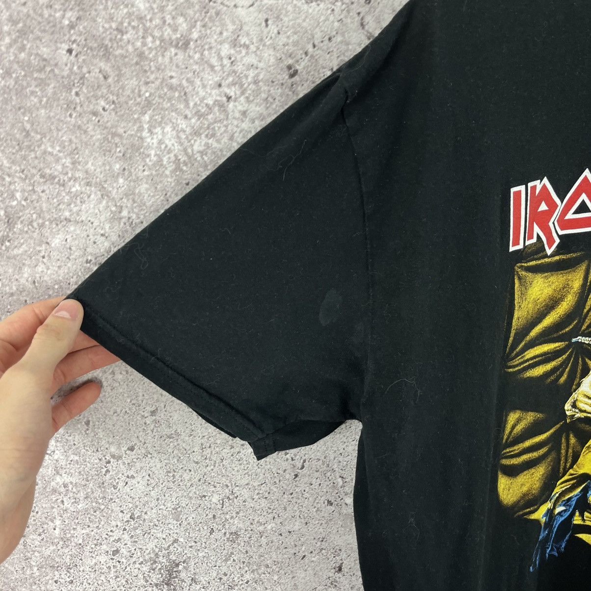Iron Maiden Iron Maiden Piece of Mind Tee Big Logo 2000s Size 2XL Size US XXL / EU 58 / 5 - 5 Thumbnail