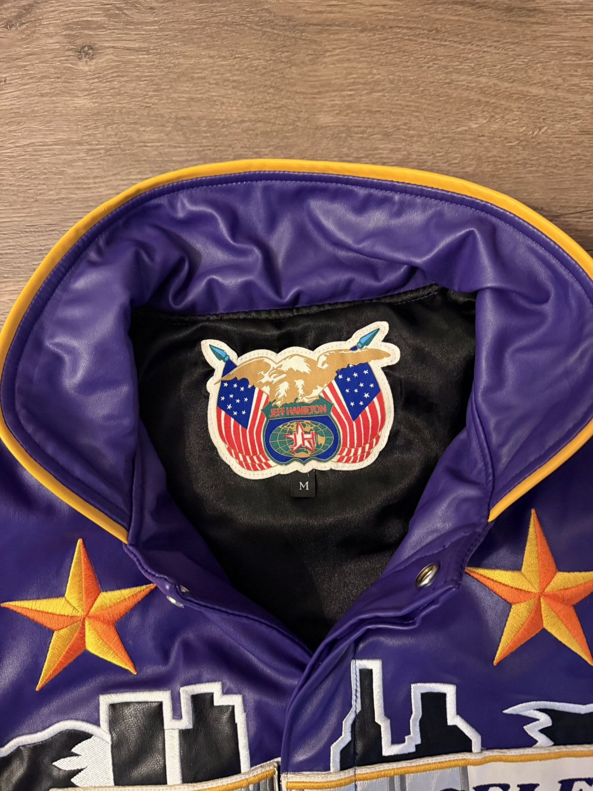 Jeff Hamilton LA Lakers Skyline Jacket by Jeff Hamilton Size US M / EU 48-50 / 2 - 4 Thumbnail