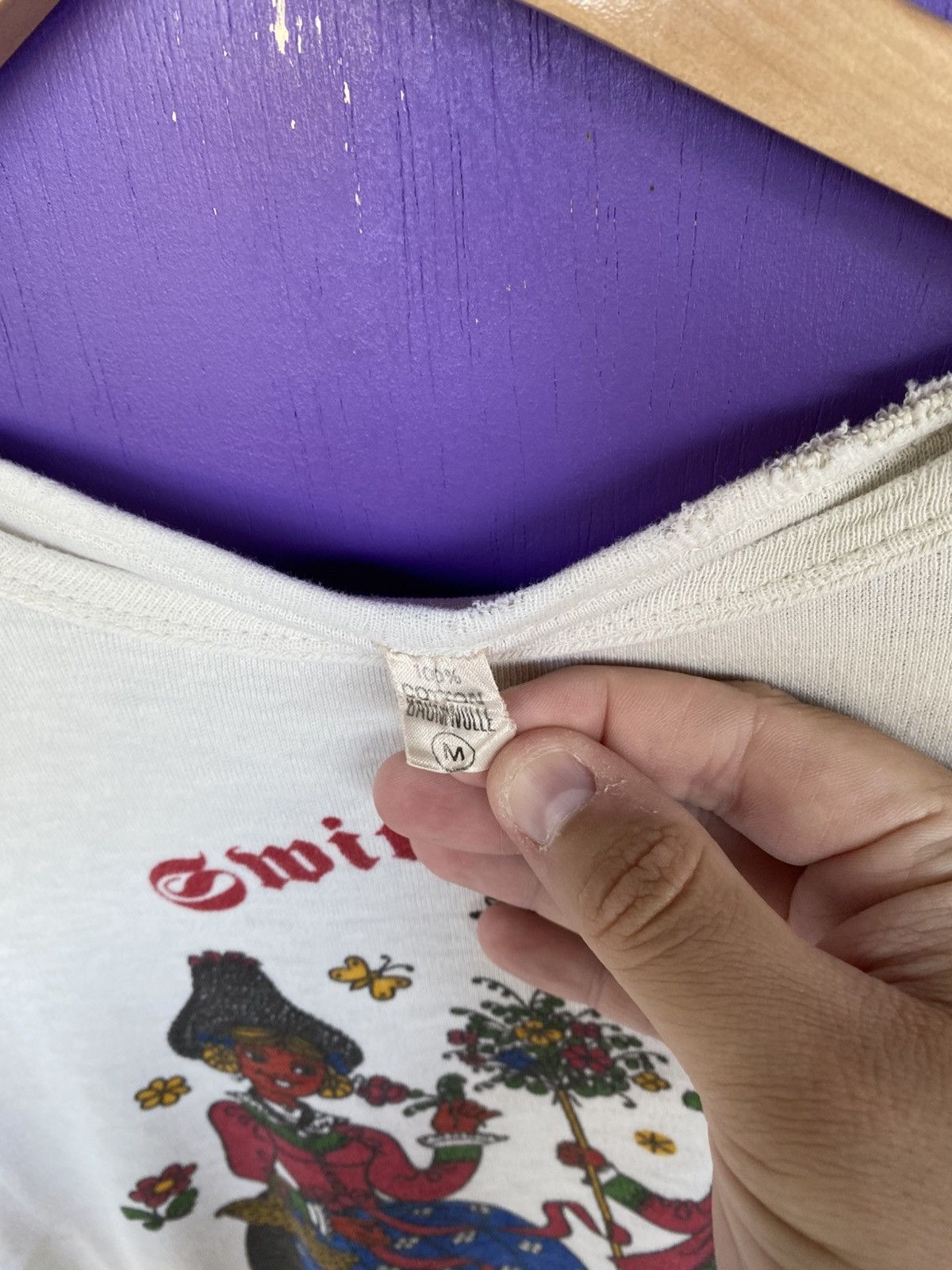Other Vintage 70s Switzerland destination baby tee Size M / US 6-8 / IT 42-44 - 4 Thumbnail