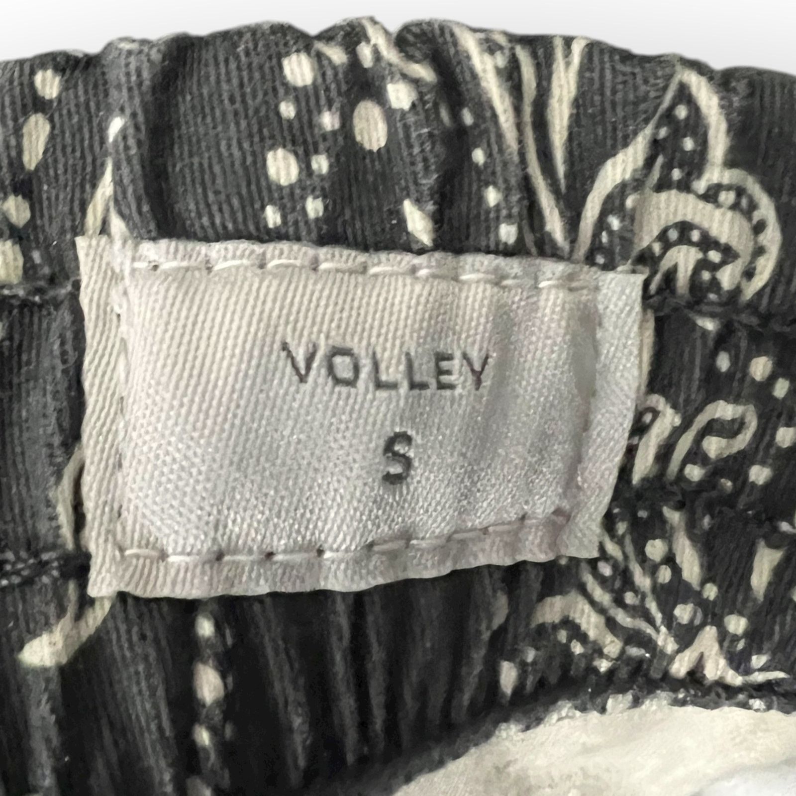 Pacsun PacSun Pacific Sunwear Men's Small 6.5" Gray Paisley Shorts Size US 30 / EU 46 - 3 Thumbnail