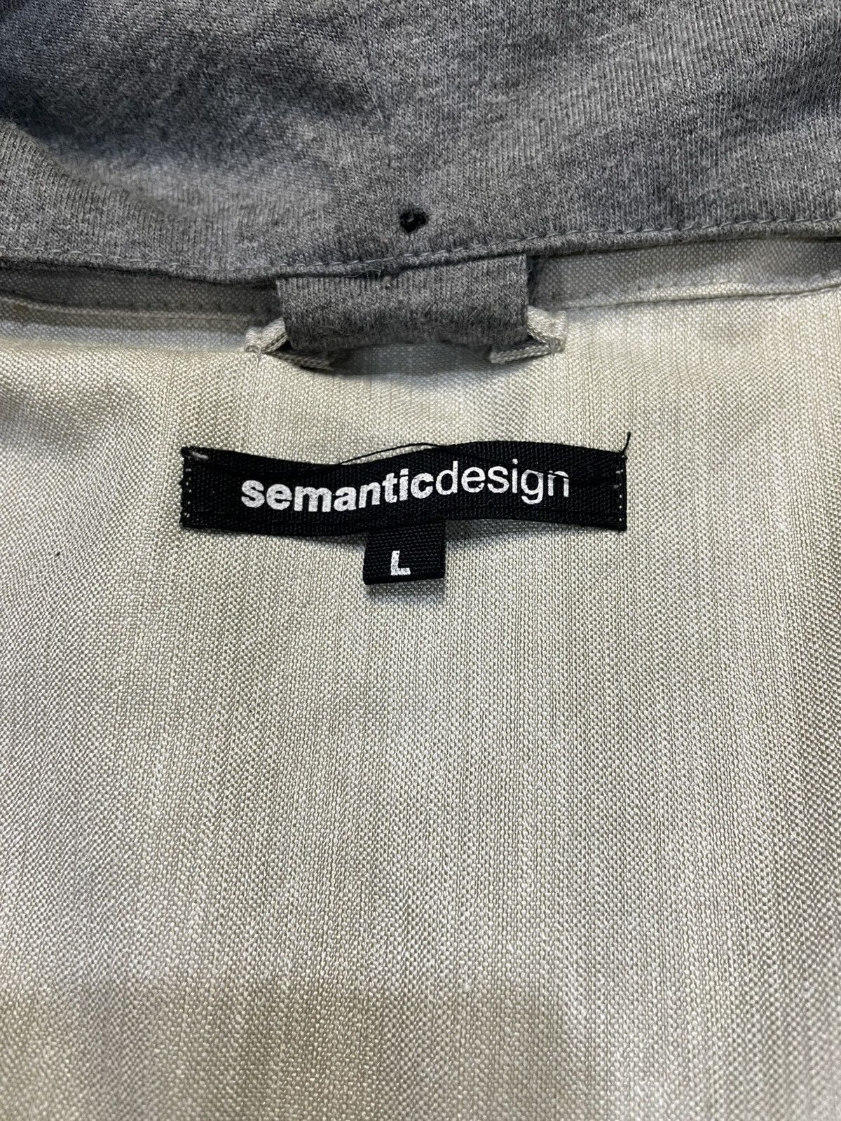 Japanese Brand 🔥 Semantic Design Light Hoodie Jacket Size US L / EU 52-54 / 3 - 9 Thumbnail