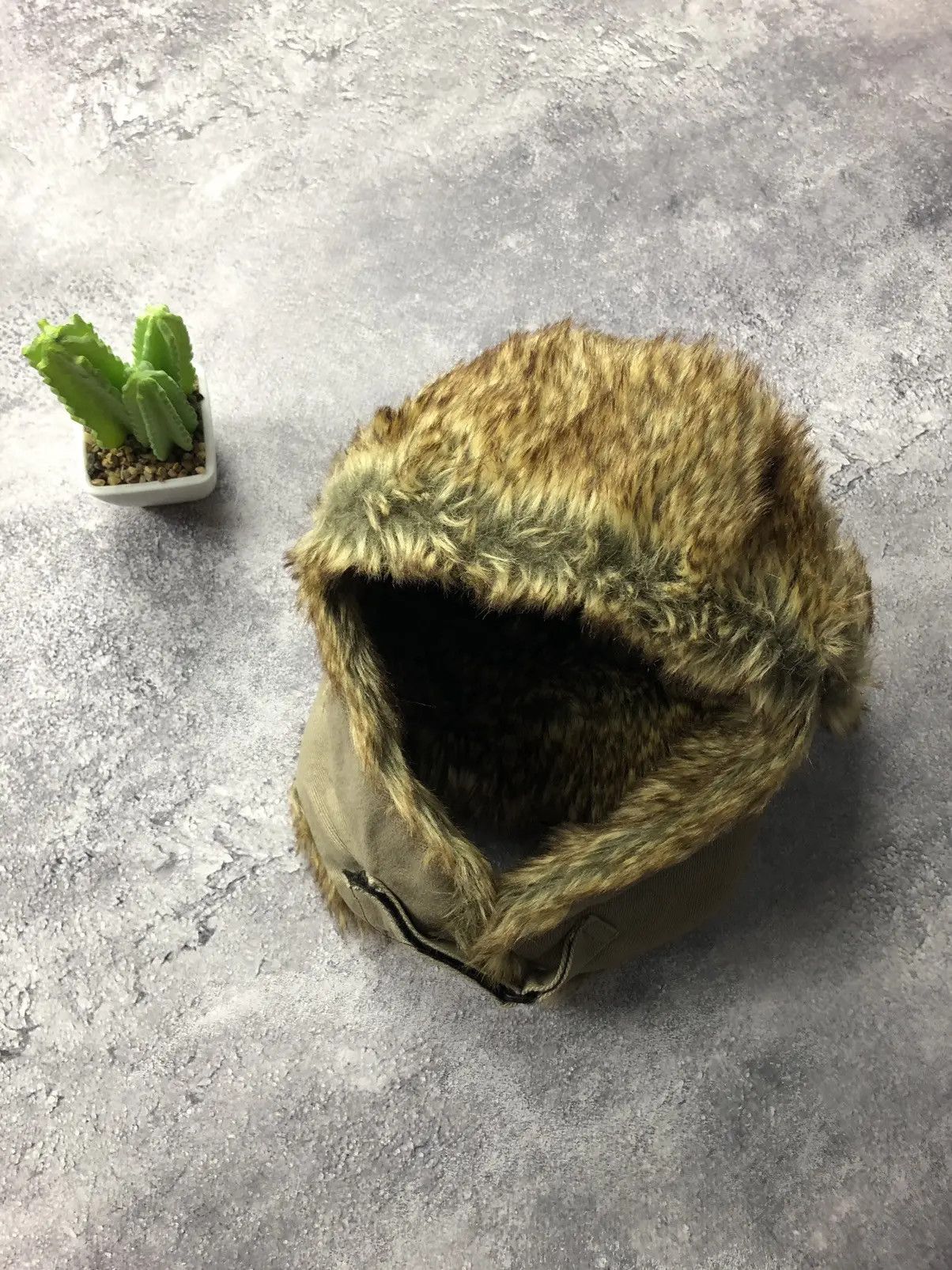 Vintage USHANKA Amazing Faux Fur Y2K Hat (Trapper Hat) Mohair Hype Size ONE SIZE - 3 Thumbnail