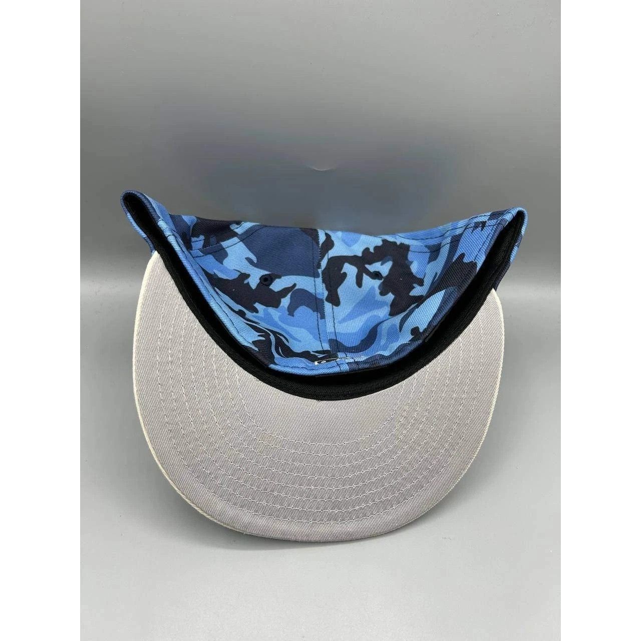 New Era New York Mets Hat Men 7 3/4 Blue Camo MLB Fitted Cap Size ONE SIZE - 6 Thumbnail