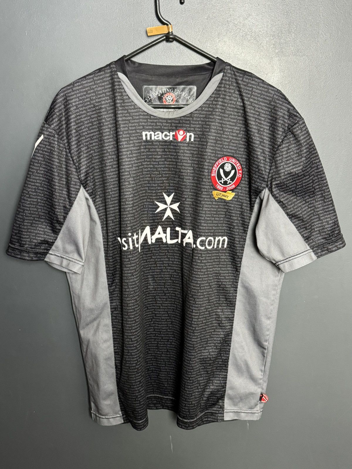 Macron Sheffield United 09/10 Third Football Jersey Size US M / EU 48-50 / 2 - 1 Thumbnail