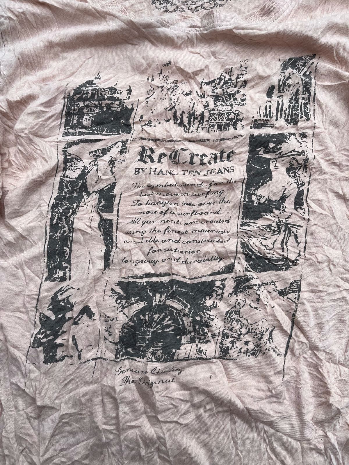 14th Addiction Hangten Y2k Double Layers Poem Longsleeve Emo Gothic LGB Size US S / EU 44-46 / 1 - 2 Thumbnail