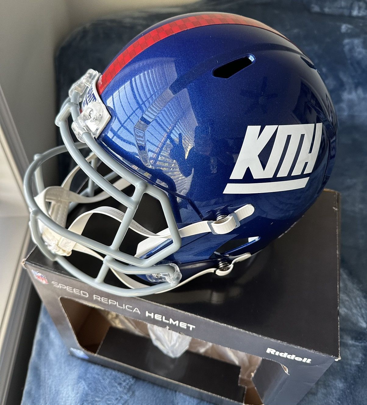 Kith for the NFL: Giants Riddell Speed Replica Helmet – Kith Europe