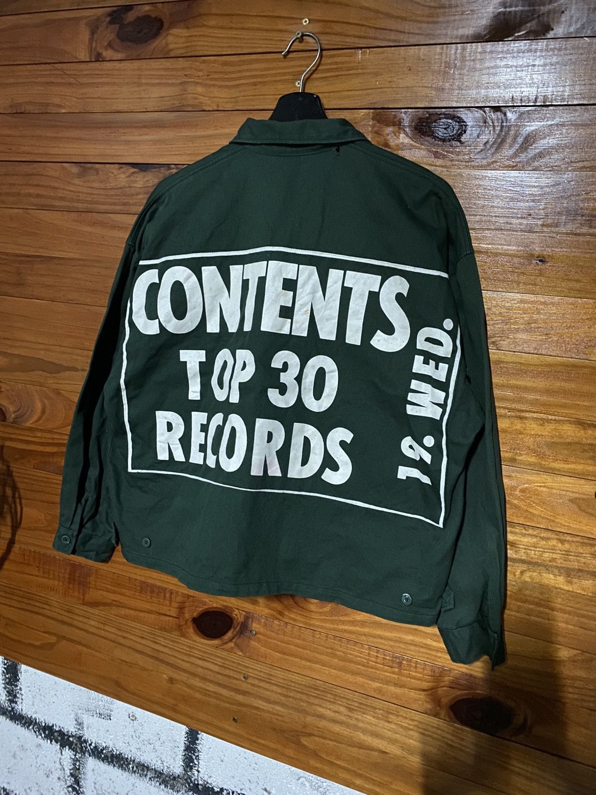 Vintage Lexington x Prele Green Workwear Contents Top 30 Records Size US M / EU 48-50 / 2 - 5 Thumbnail