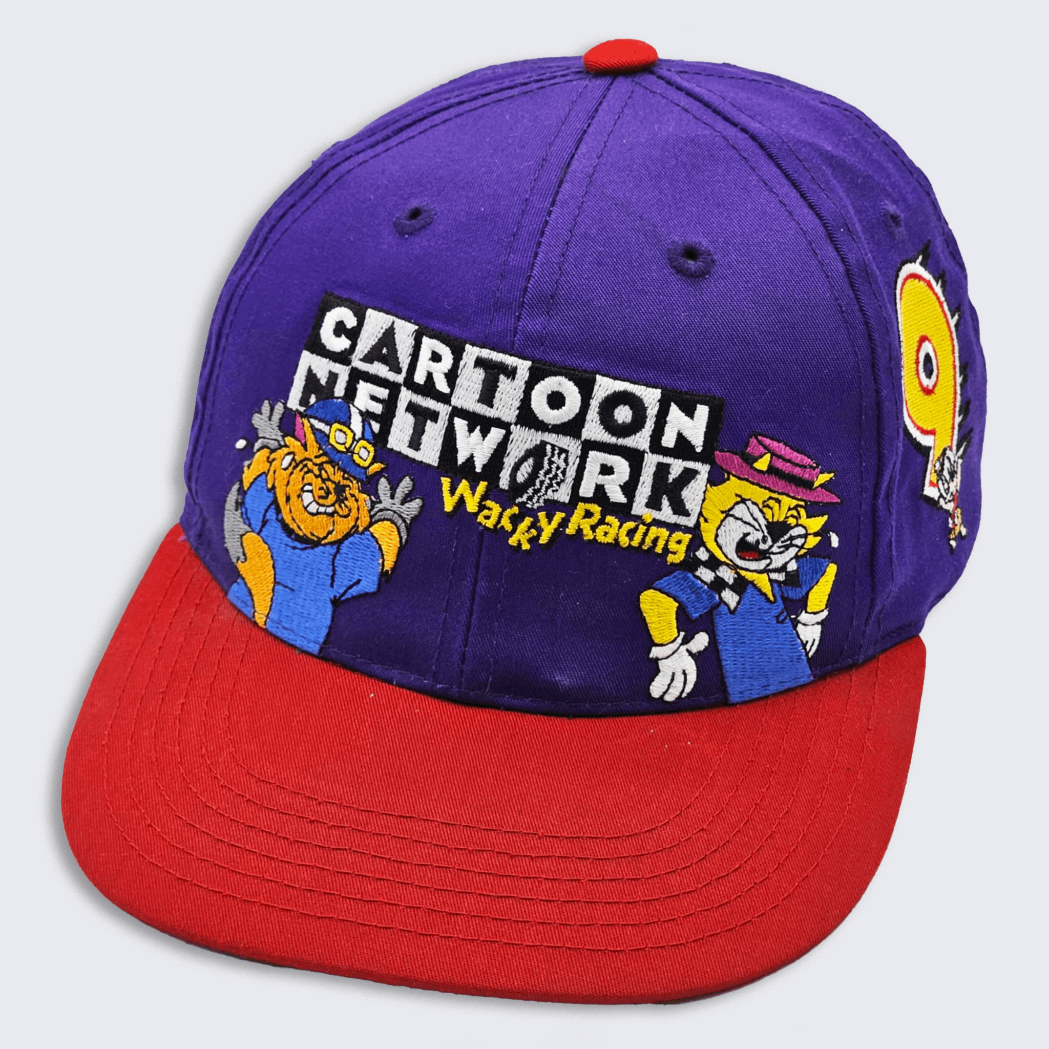 Cartoon Network × Vintage Cartoon Network Vintage 90s Wacky Racing Snapback Hat Size ONE SIZE - 1 Thumbnail