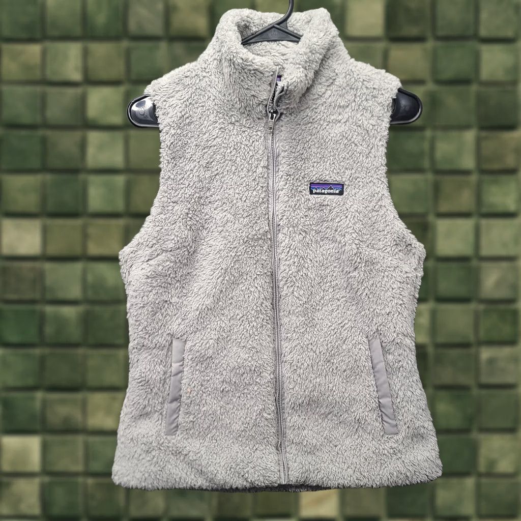 Patagonia Patagonia Fleece Vest Womens M Los Gatos Regular Fit Gray Sleeveless Full Zip Pockets Outdoor Vest Middle-Length Outdoorwear Size M / US 6-8 / IT 42-44 - 1 Thumbnail