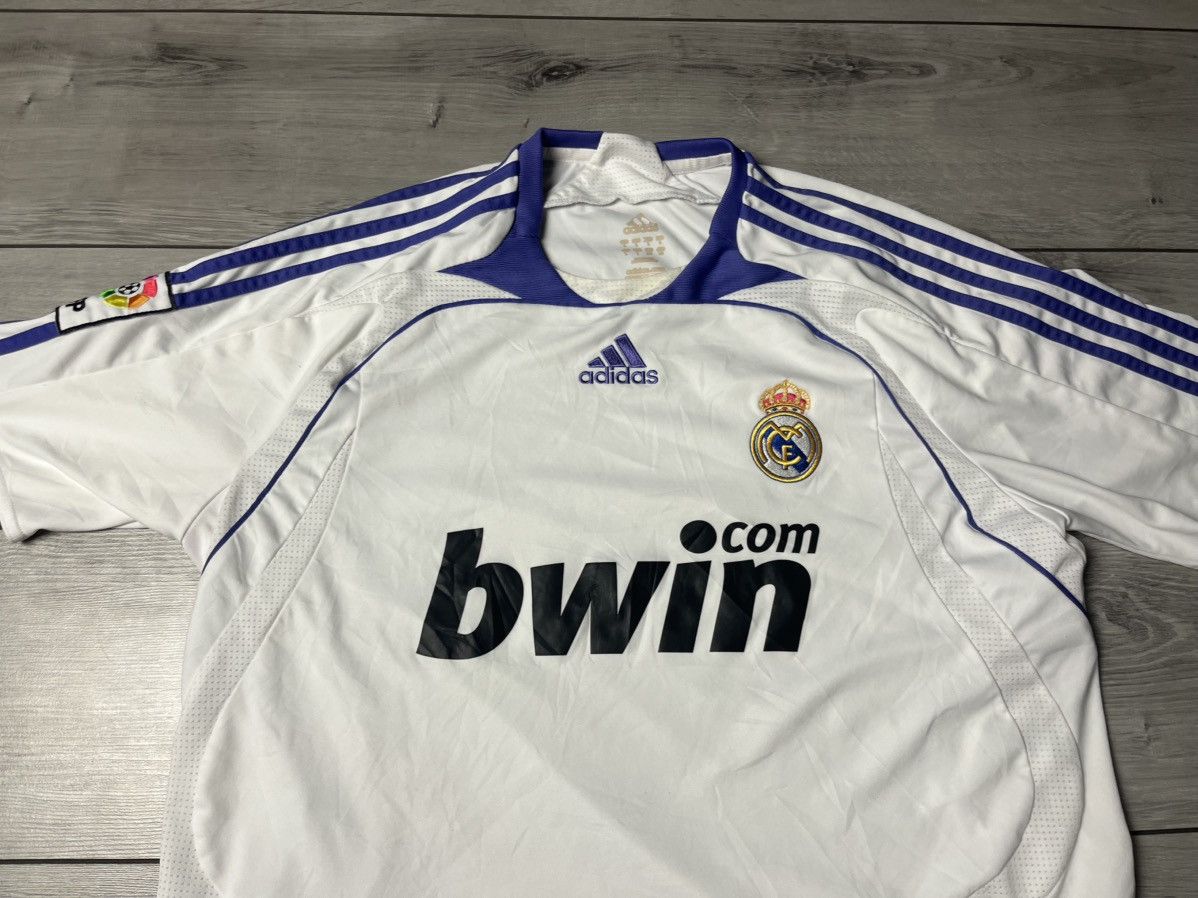 Adidas Real Madrid Home football shirt 2007 Soccer Adidas Jersey Size US L / EU 52-54 / 3 - 3 Thumbnail