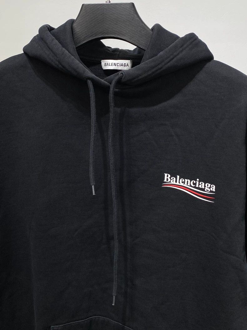Balenciaga Balenciaga Cola wave print logo hoodie 2501-Nextarrow Size US XS / EU 42 / 0 - 6 Thumbnail