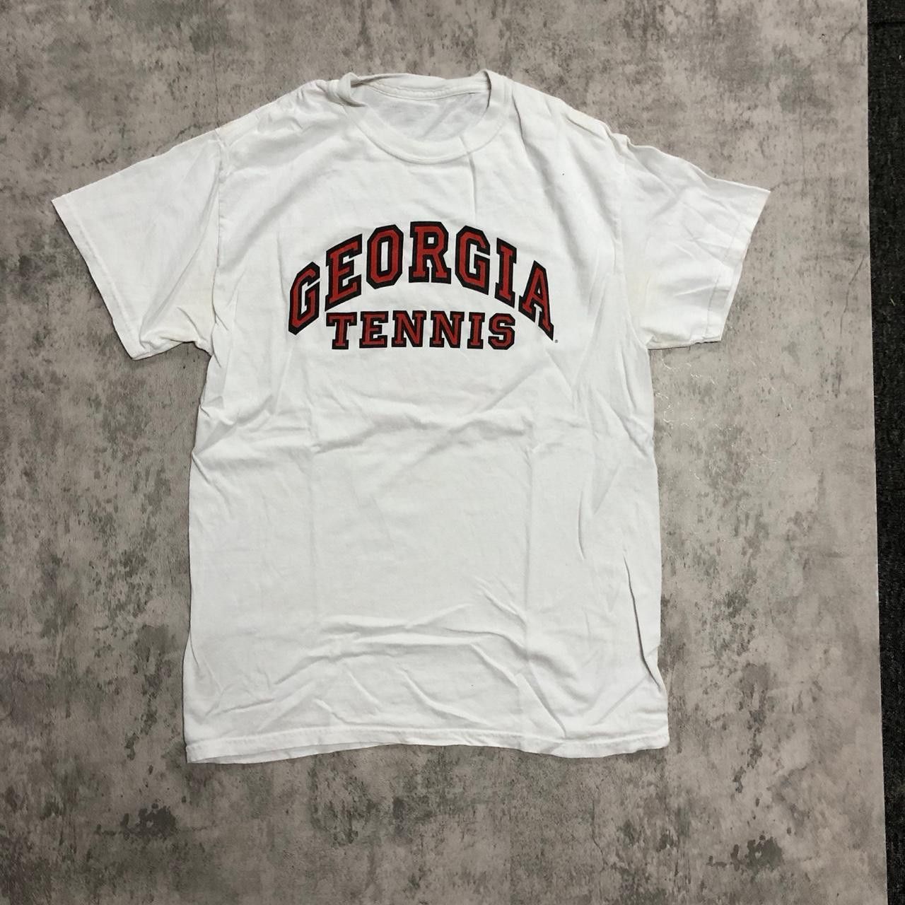 Other White Georgia Bulldogs Tennis T-Shirt #UGA #Tennis Size US L / EU 52-54 / 3 - 1 Thumbnail