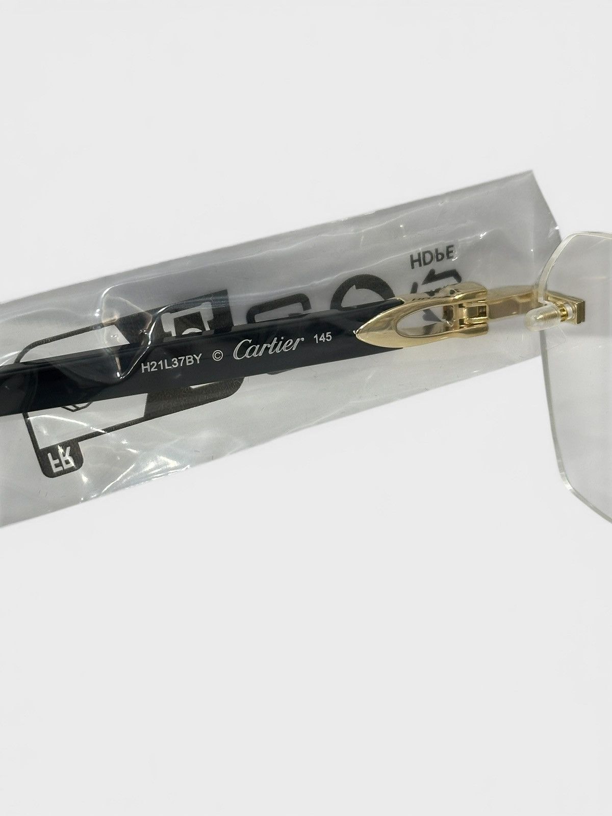 Cartier Cartier Rectangle Rimless Glasses CT0623O Size ONE SIZE - 6 Thumbnail