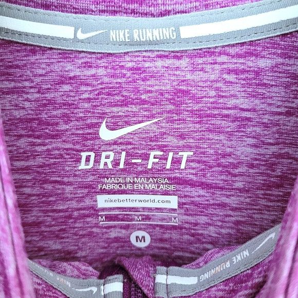 Nike Dri-Fit Element 1/2 Zip Athletic Top Active Outdoor Spring Size M / US 6-8 / IT 42-44 - 7 Thumbnail