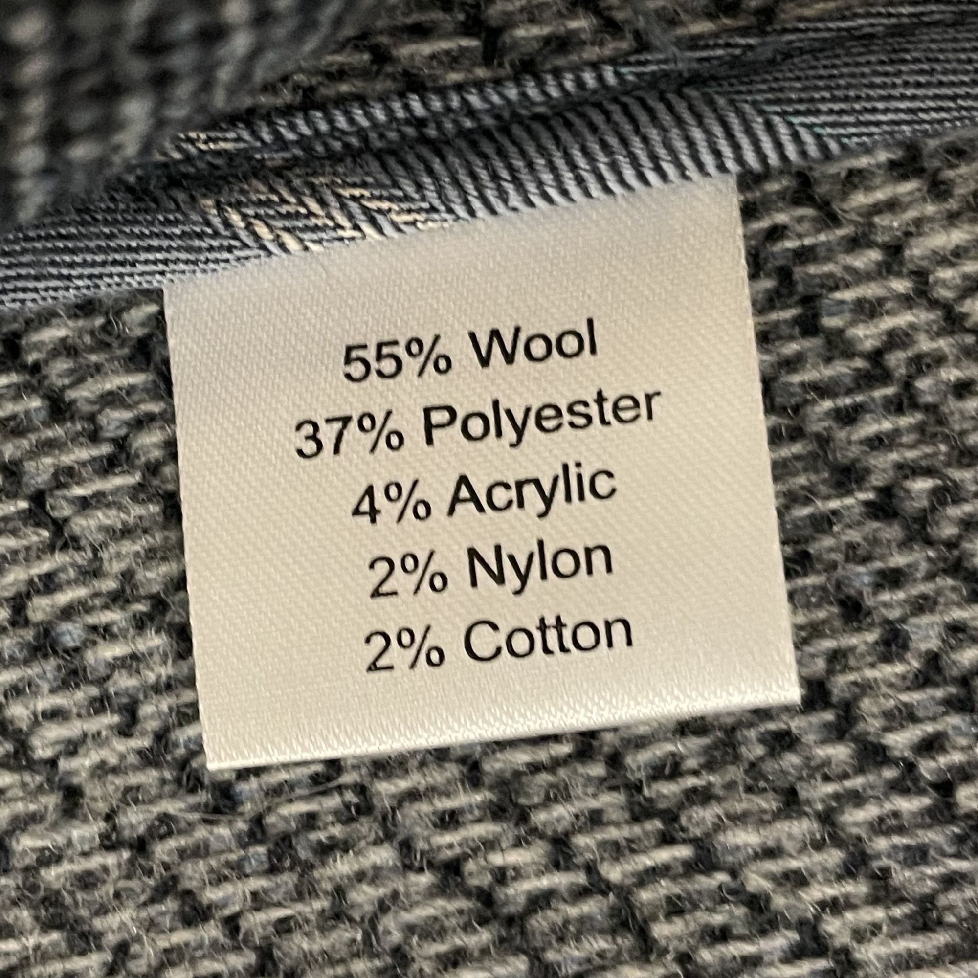 Joseph Abboud Joseph Abboud Men's Blue Birdseye Sport Coat SURGEON CUFF Bl Size 44L - 6 Thumbnail