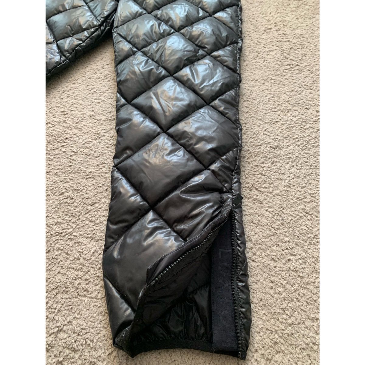 Other LUXTON LUXURY BLACK QUILTED PUFFER PANTS Size US 32 / EU 48 - 11 Thumbnail