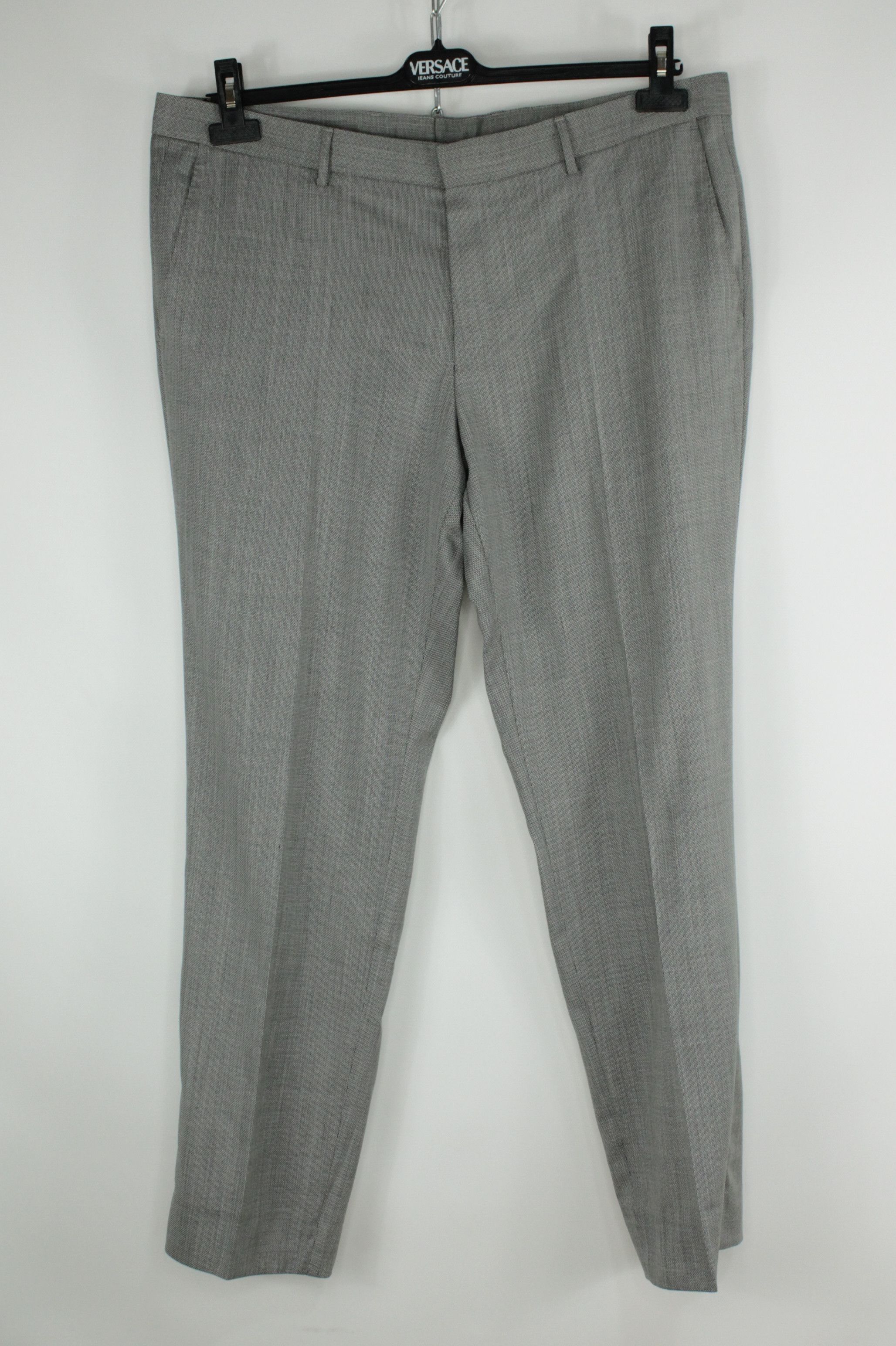 Hugo Boss Hugo Boss Novan5/Ben2 Slim Fit Gray Light 140's Wool Suit Size 44R - 12 Thumbnail