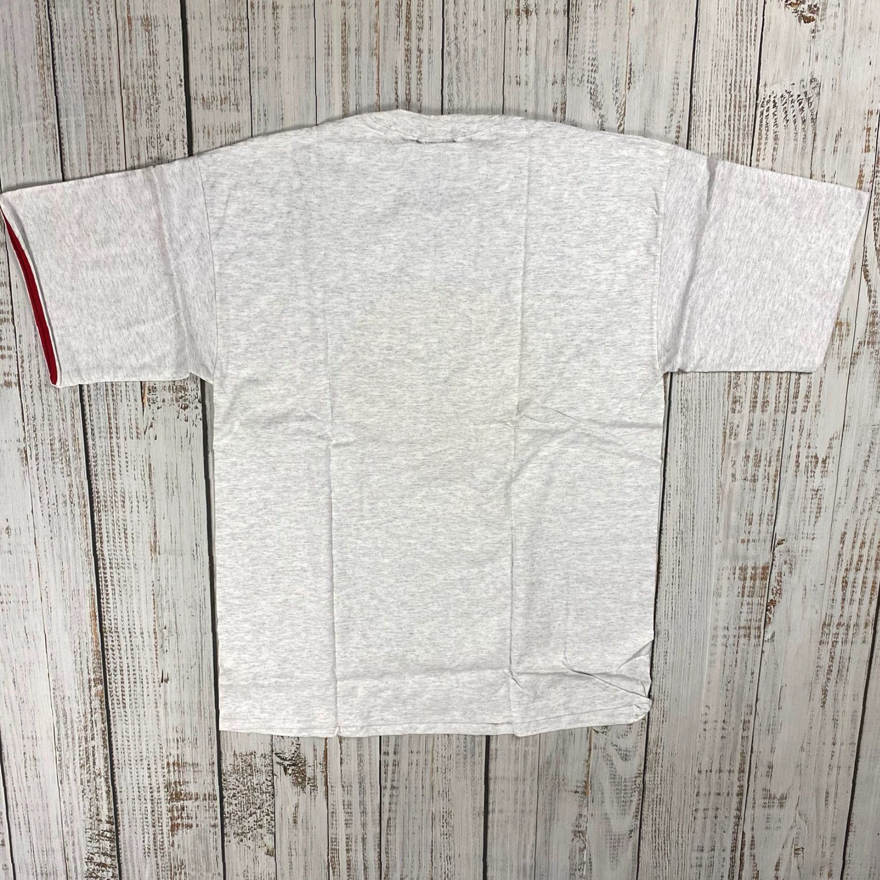 Vintage VINTAGE Swingster TEXACO T-Shirt Adult Large Gray 90s Racing Logo Mens Size US L / EU 52-54 / 3 - 6 Thumbnail