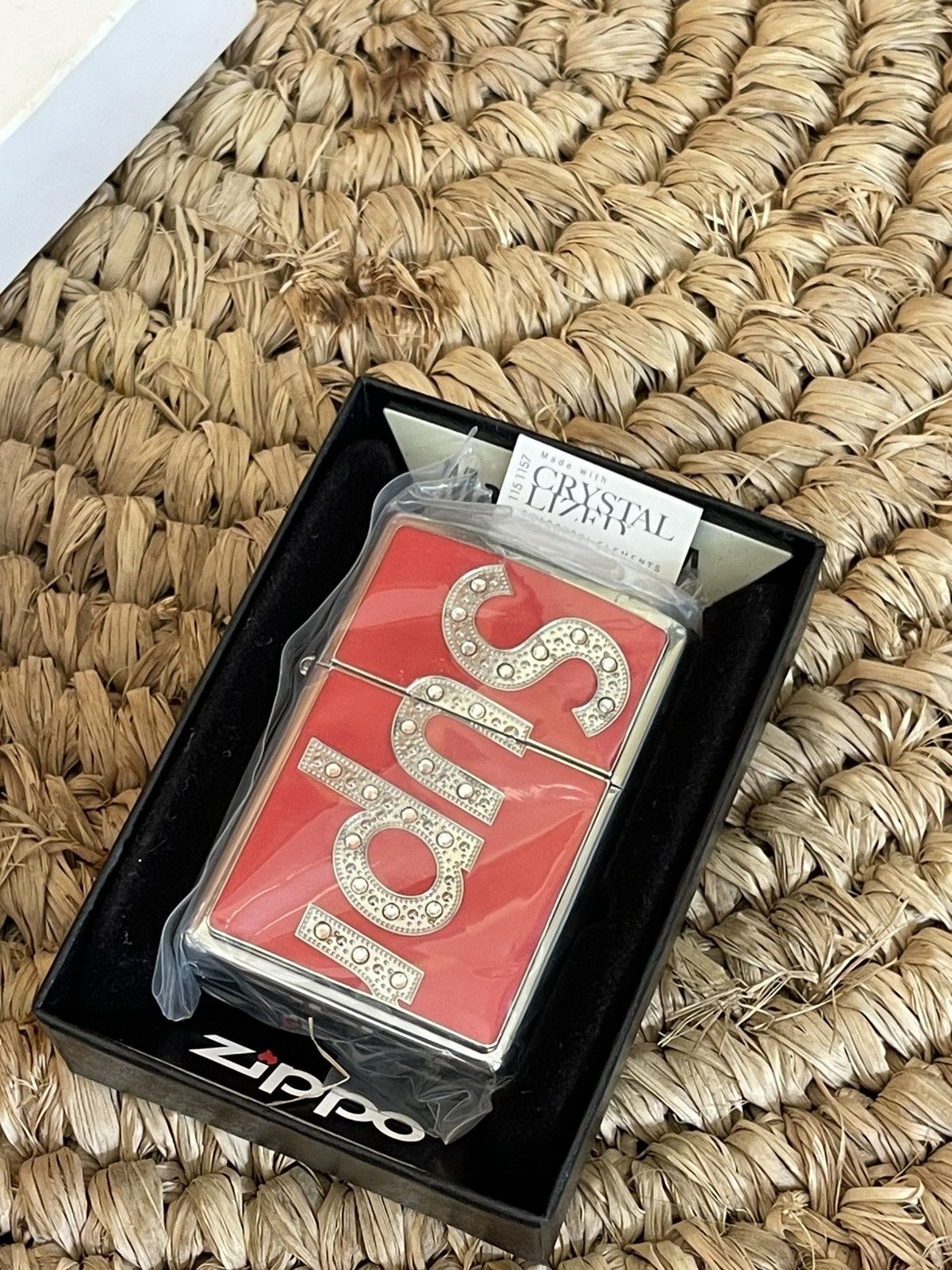 Supreme × Swarovski SUPREME X SWAROVSKI X ZIPPO Size ONE SIZE - 1 Thumbnail