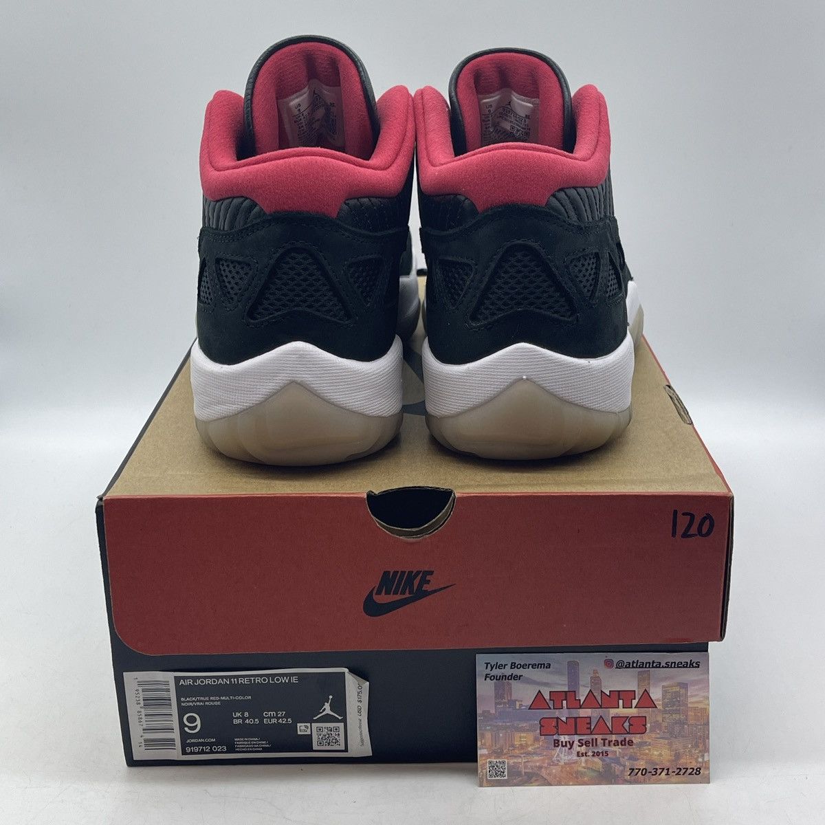 Jordan Brand Air Jordan 11 low bred Size US 9 / EU 42 - 3 Thumbnail