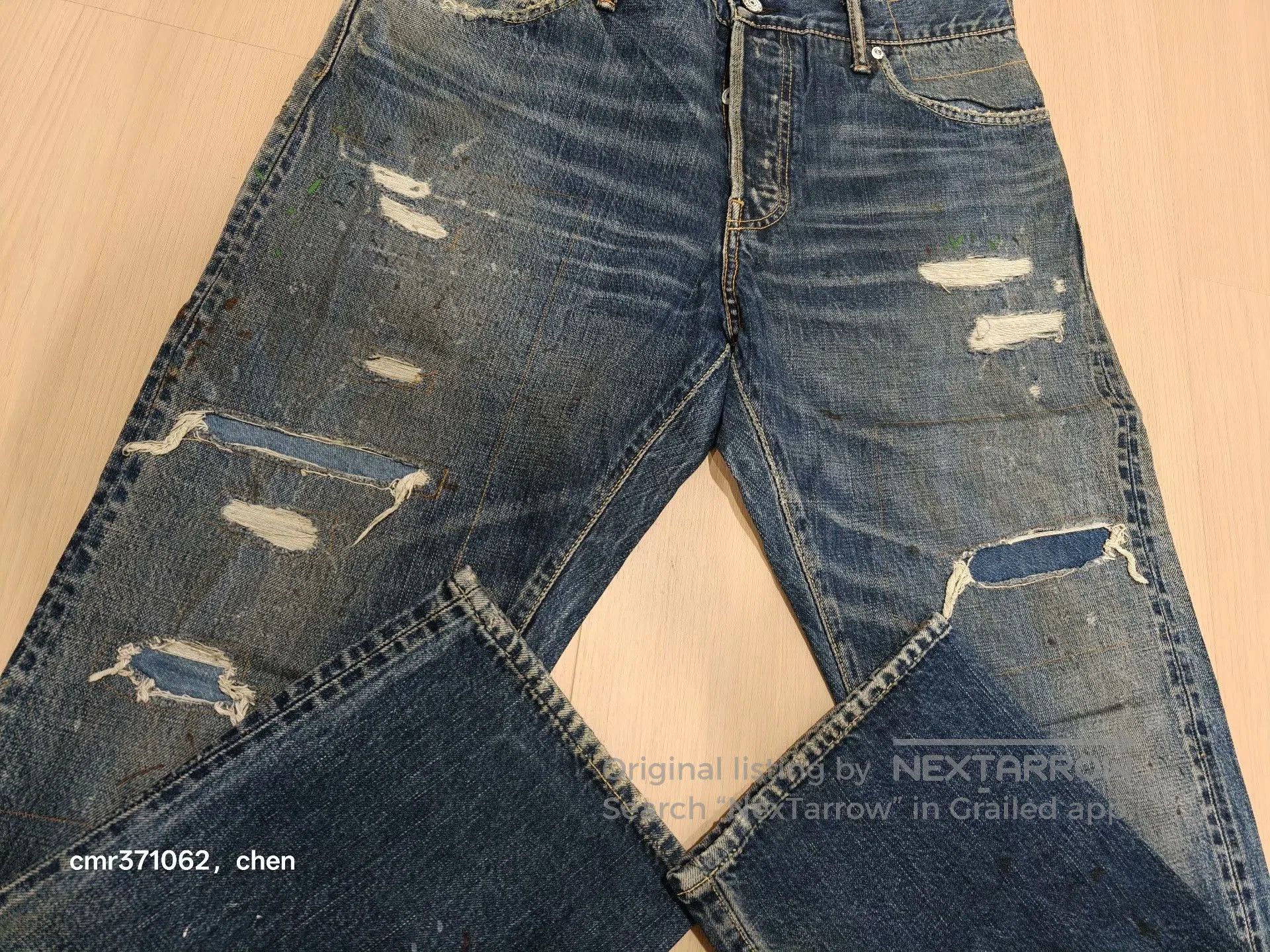 Visvim VISVIM 18AW SOCIAL SCULPTURE DENIM DRY4. Size US 30 / EU 46 - 5 Thumbnail