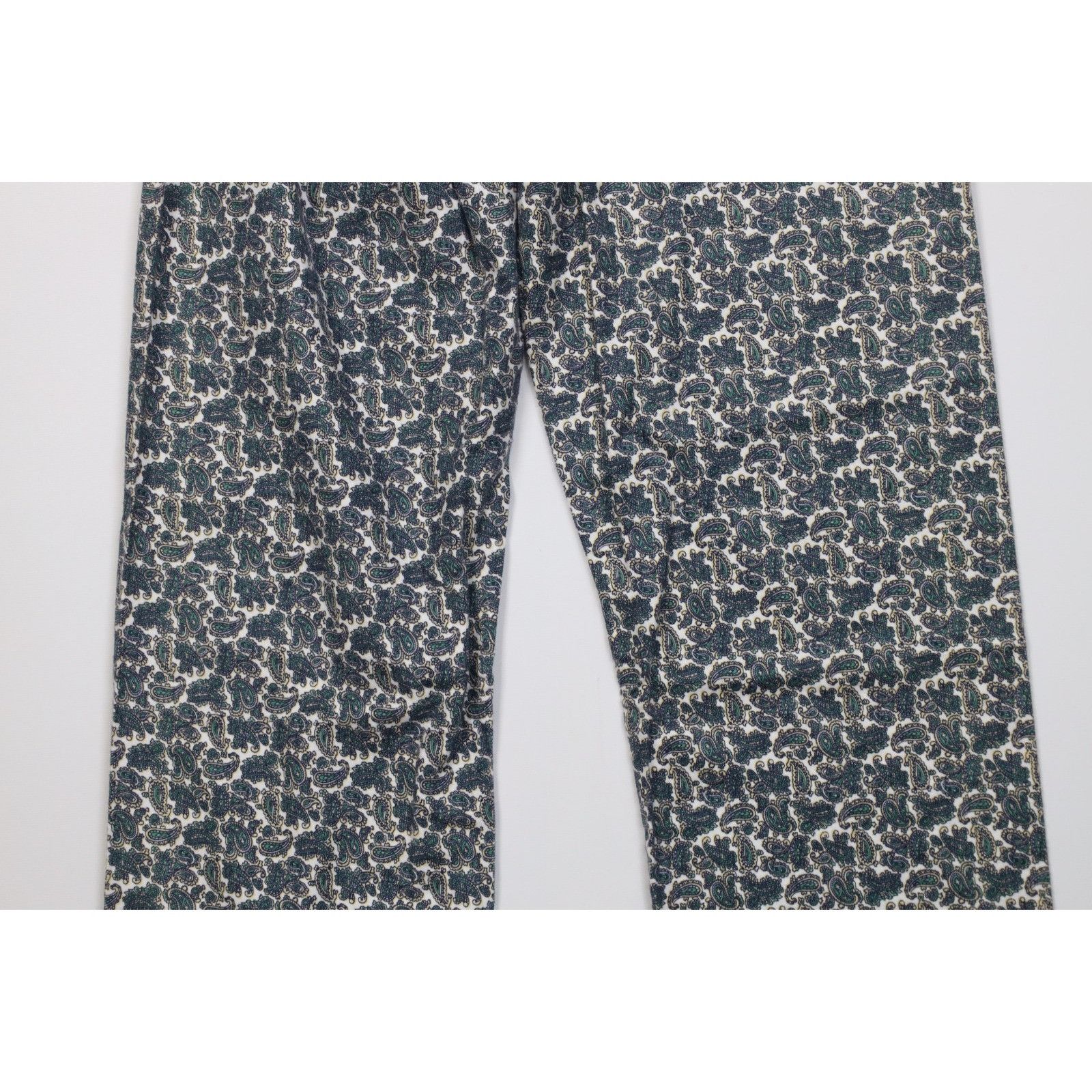 Vintage Vintage 70s Streetwear 2 Piece Flannel Paisley Pajamas Size US S / EU 44-46 / 1 - 18 Thumbnail