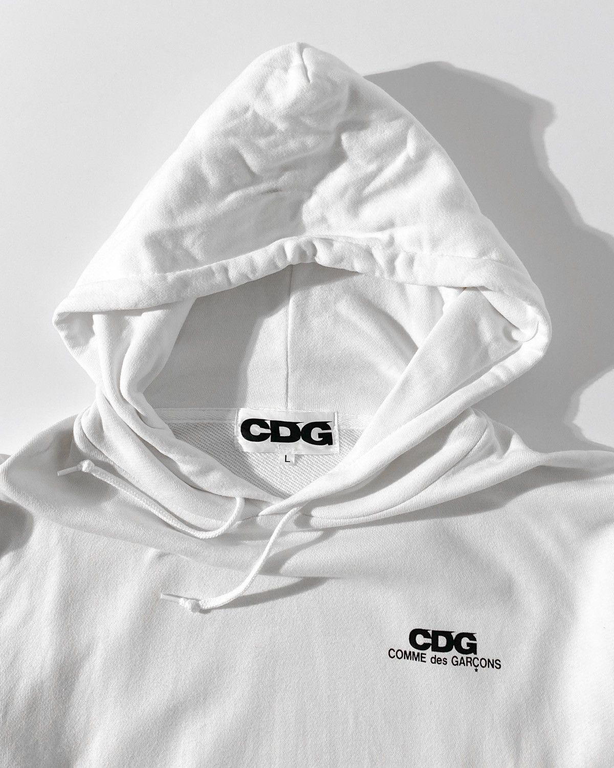 Comme des Garcons Commes des Garcons Logo Hoodie Size US L / EU 52-54 / 3 - 2 Thumbnail