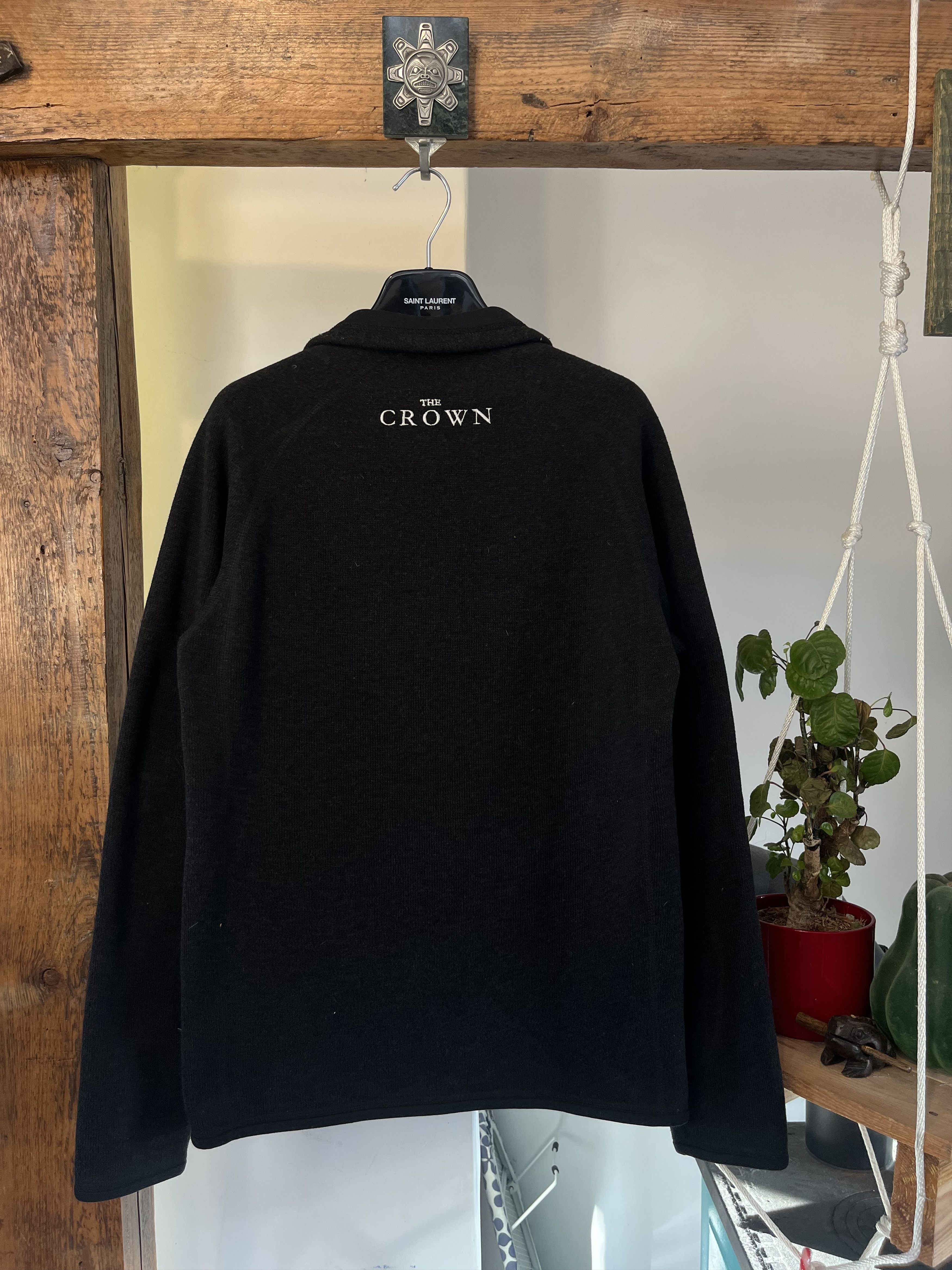 Patagonia RARE Patagonia The Crown Movie Team Black Zip Fleece Size US M / EU 48-50 / 2 - 2 Thumbnail