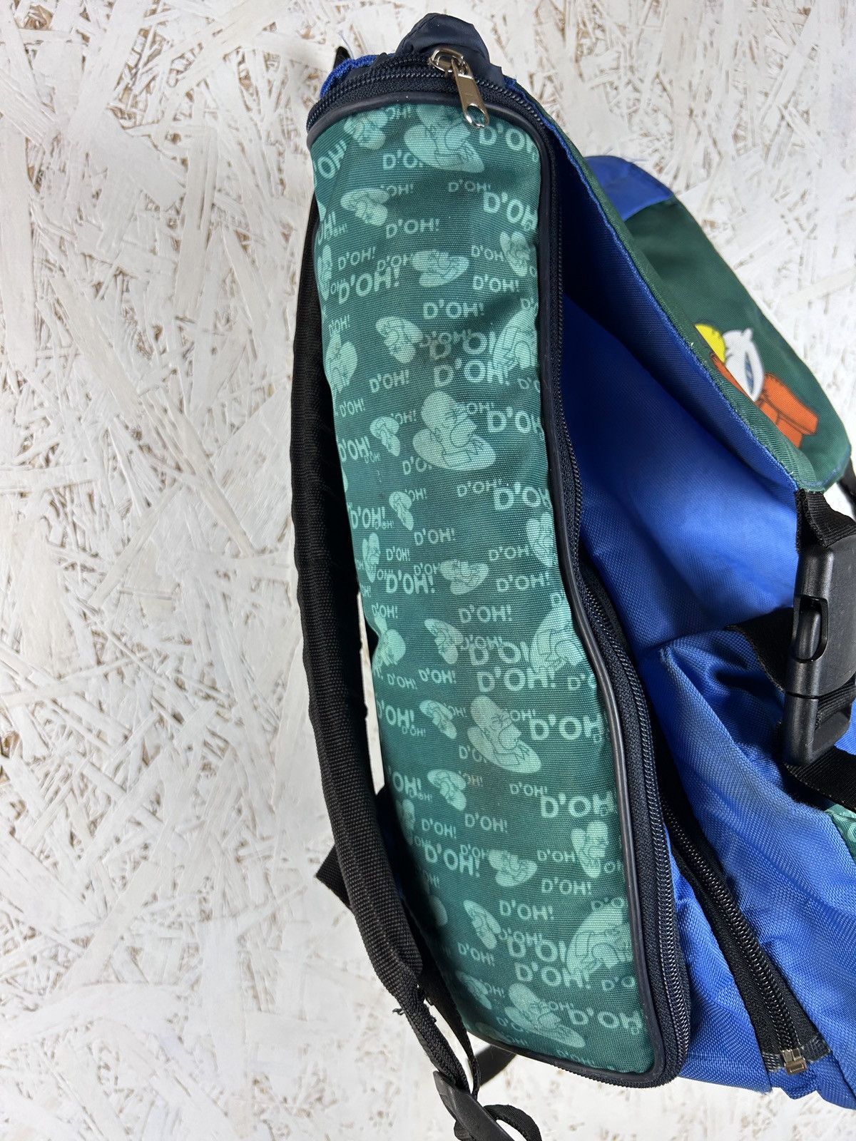The Simpsons Vintage 2000 Matt Groening Simpsons Homer Backpack Size ONE SIZE - 6 Thumbnail