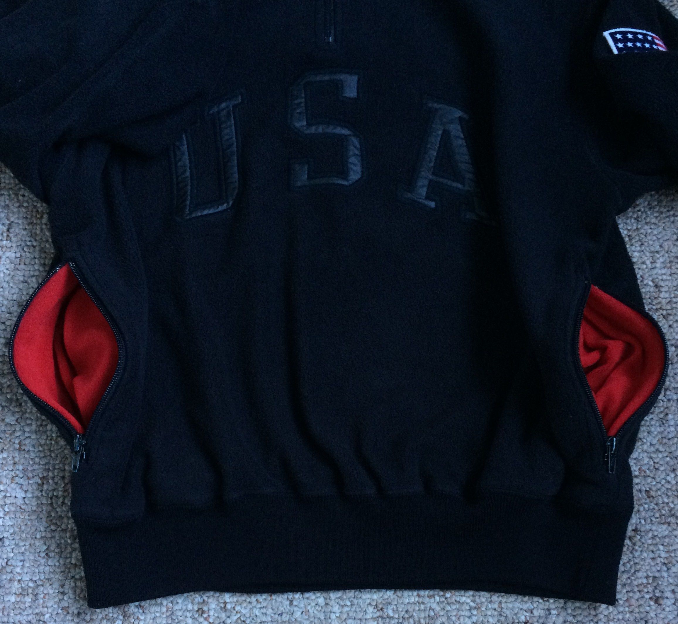 Polo Ralph Lauren Vintage 90s Polo Ralph Lauren USA Fleece Size US M / EU 48-50 / 2 - 4 Thumbnail