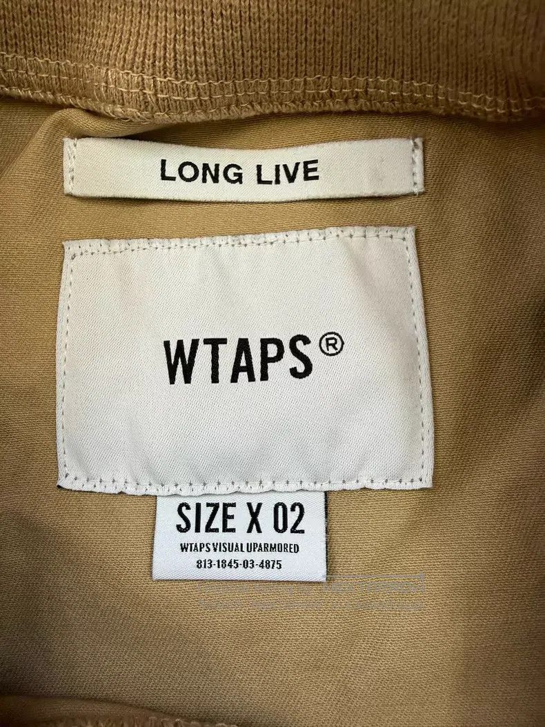 Wtaps Wtaps Long-sleeve Sweatshirt, Khaki Size US M / EU 48-50 / 2 - 2 Thumbnail