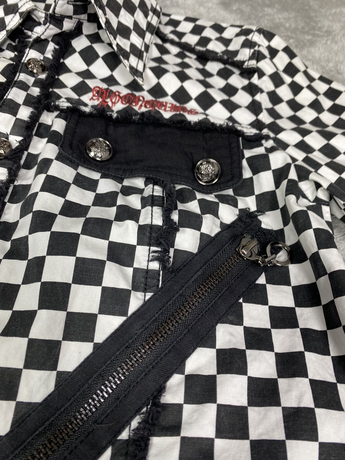 Le Grande Bleu (L.G.B.) Algonquins Checked Button Shirt Size M / US 6-8 / IT 42-44 - 9 Thumbnail