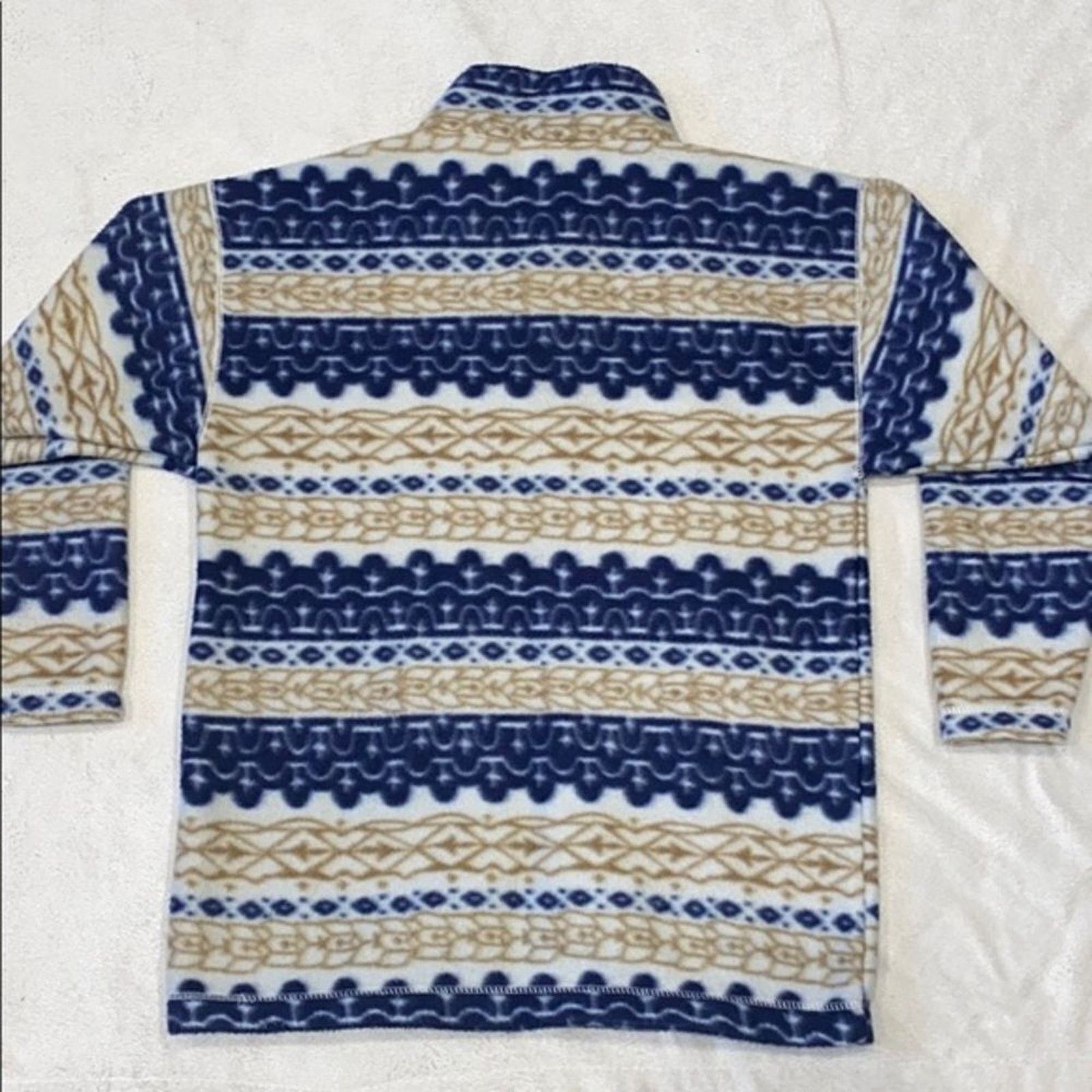 Other Bold Spirit Aztec Tribal Print Quarter Zip Fleece | Sz S Size S / US 4 / IT 40 - 5 Thumbnail