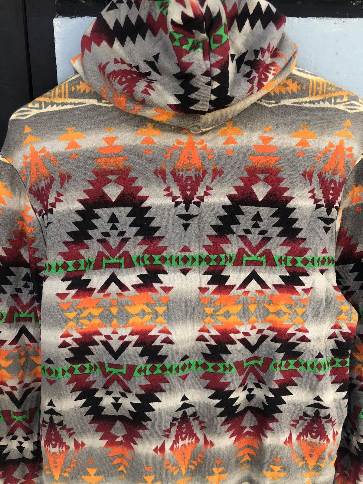 Denim & Supply Ralph Lauren × Hysteric Glamour × Japanese Brand Denim Supply Ralph Lauren Navajo Hoodie Size US S / EU 44-46 / 1 - 4 Thumbnail