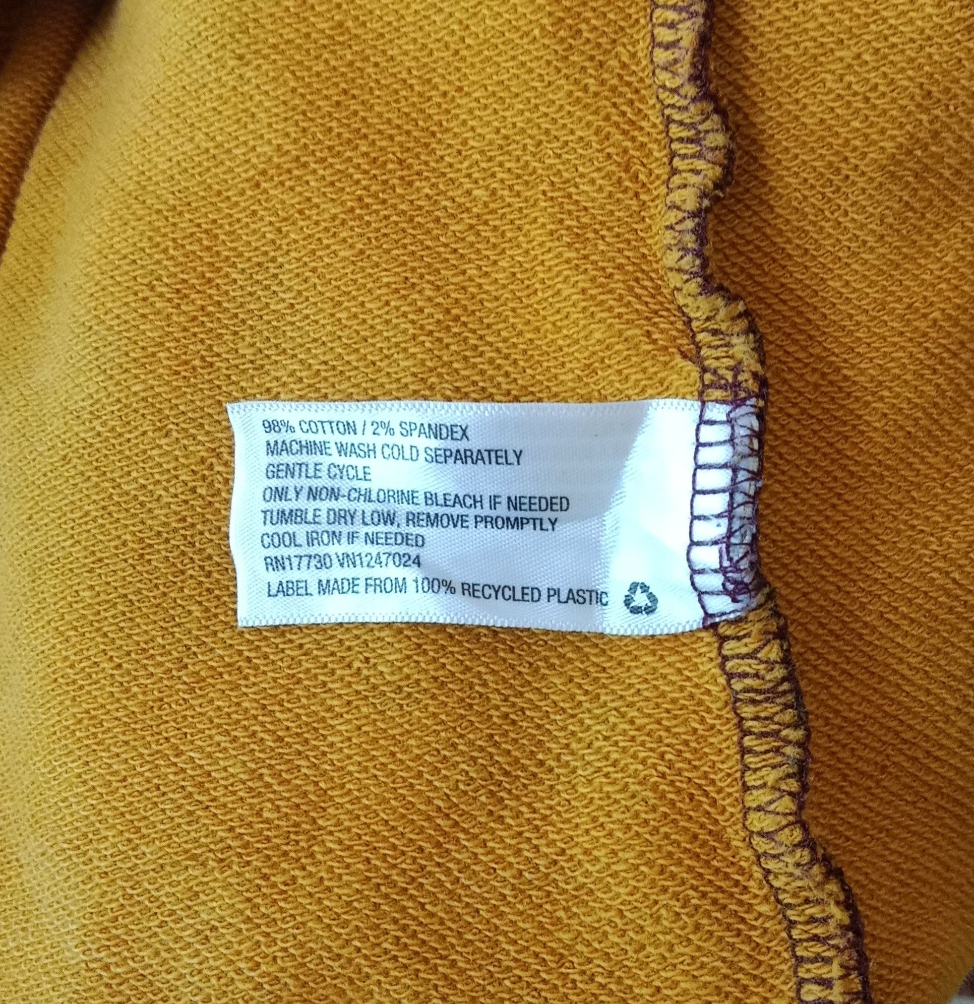 Japanese Brand Joylab Acid Wash Design Cropped Sweatshirt Size L / US 10 / IT 46 - 8 Thumbnail