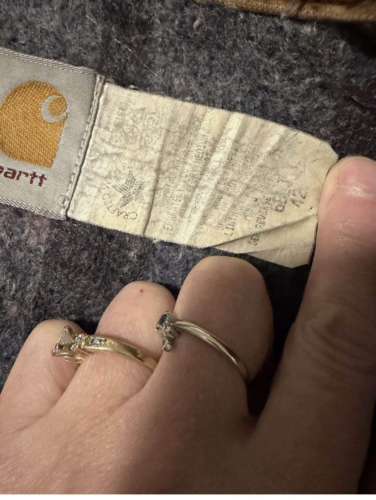 Carhartt Vintage Carhartt 6 BLJ tan detroit canvas blanket lining Size US S / EU 44-46 / 1 - 17 Thumbnail