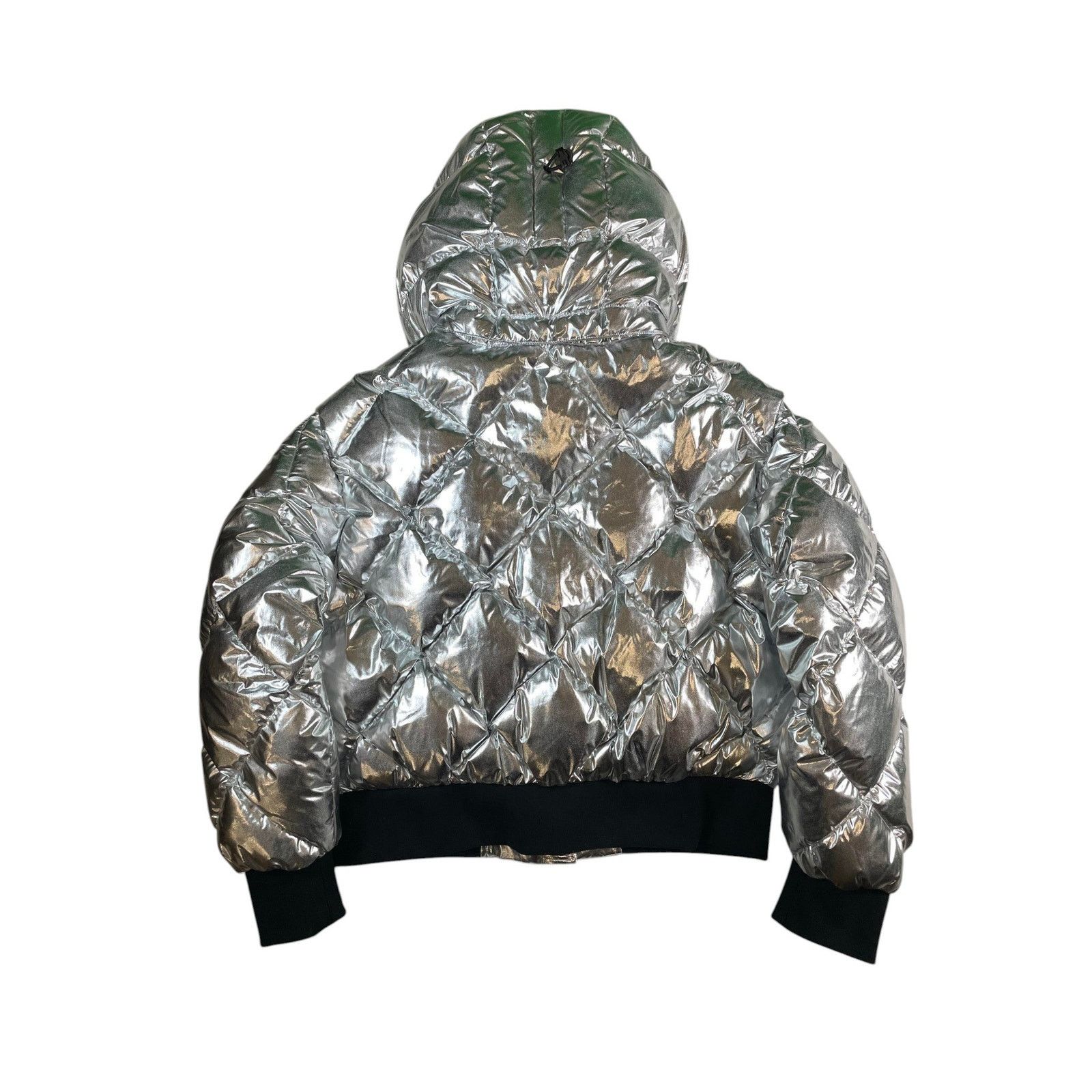 Moose Knuckles Moose Knuckles Silver Bomber Jacket Size US M / EU 48-50 / 2 - 2 Thumbnail