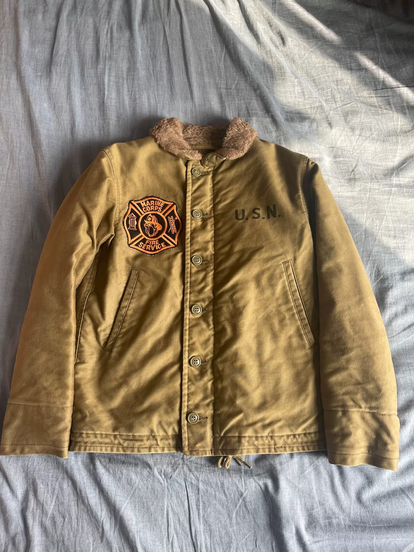 TOYS McCOY toys mccoy n1 marine corps fire jacket Size US S / EU 44-46 / 1 - 1 Thumbnail