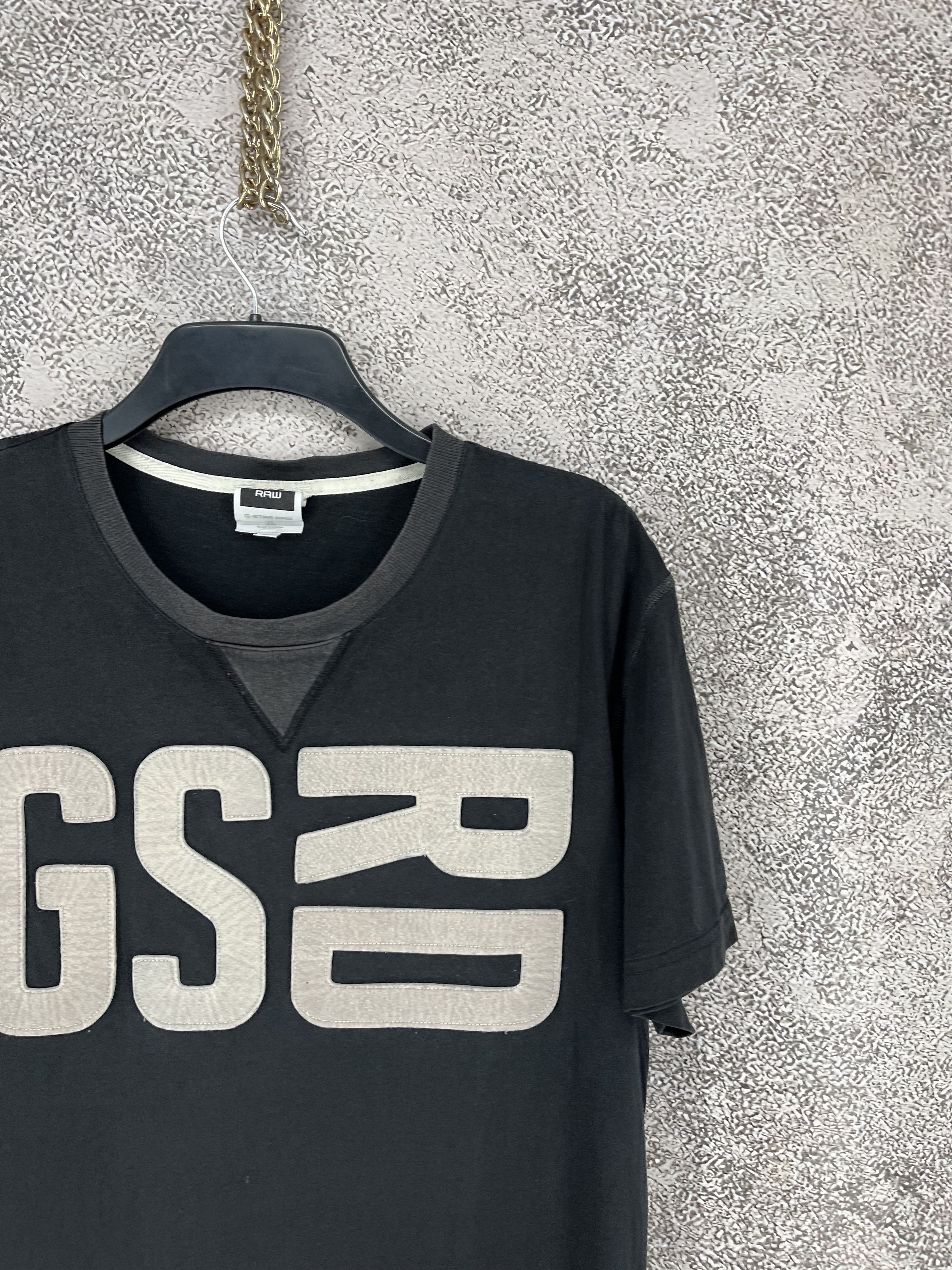 Raw State Vintage GStar G-Star Raw Grey Muscle Tshirt Size-XL Size US XXL / EU 58 / 5 - 5 Thumbnail