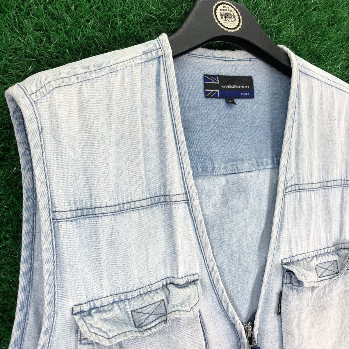 Kangol Vintage Kangol Sport Vest Distressed Multi Pocket Size US L / EU 52-54 / 3 - 2 Thumbnail