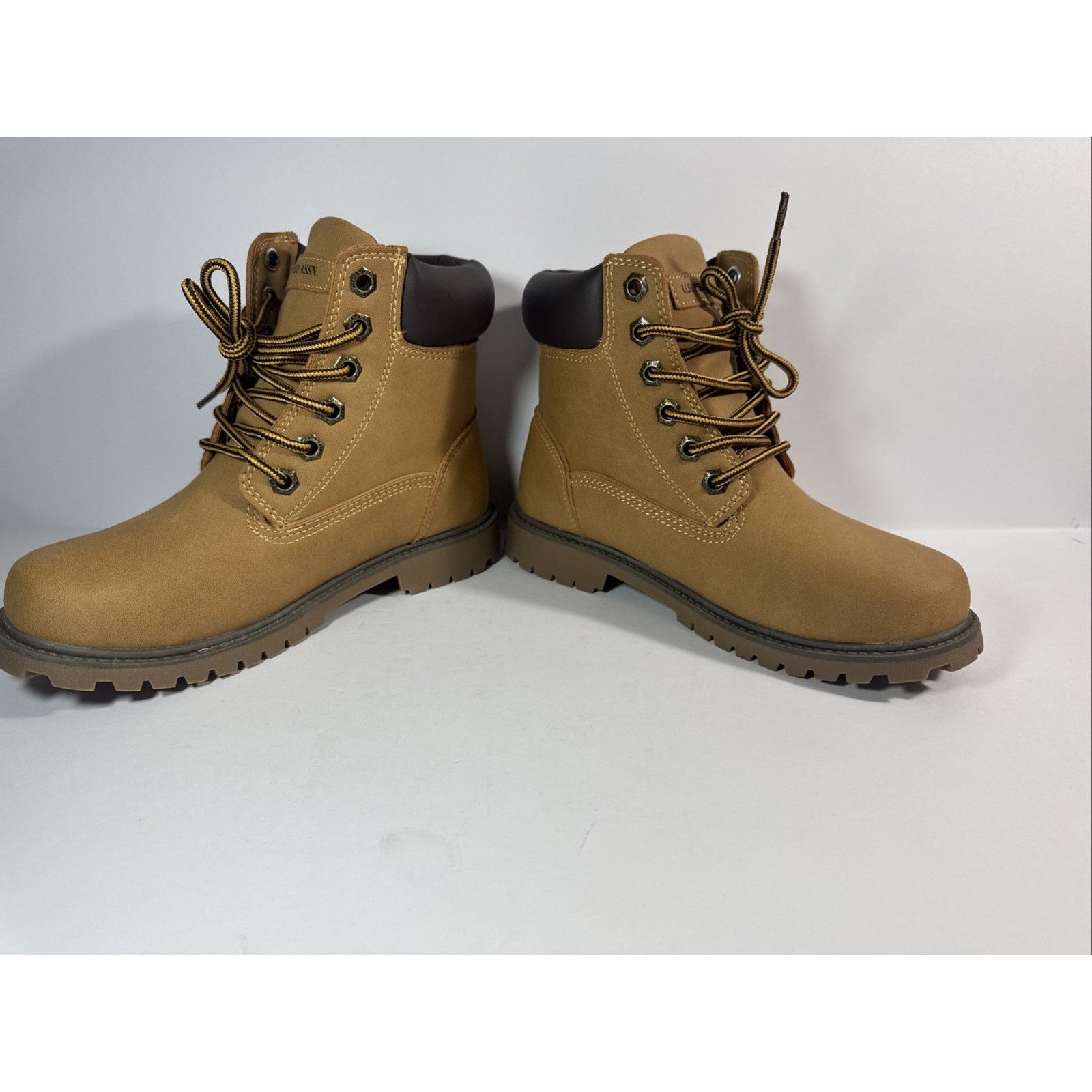 U.S. Polo Assn. U.S. Polo Assn. Owen High Boots, Brown Tan, Youth 3M Size US 5 / EU 37 - 10 Thumbnail
