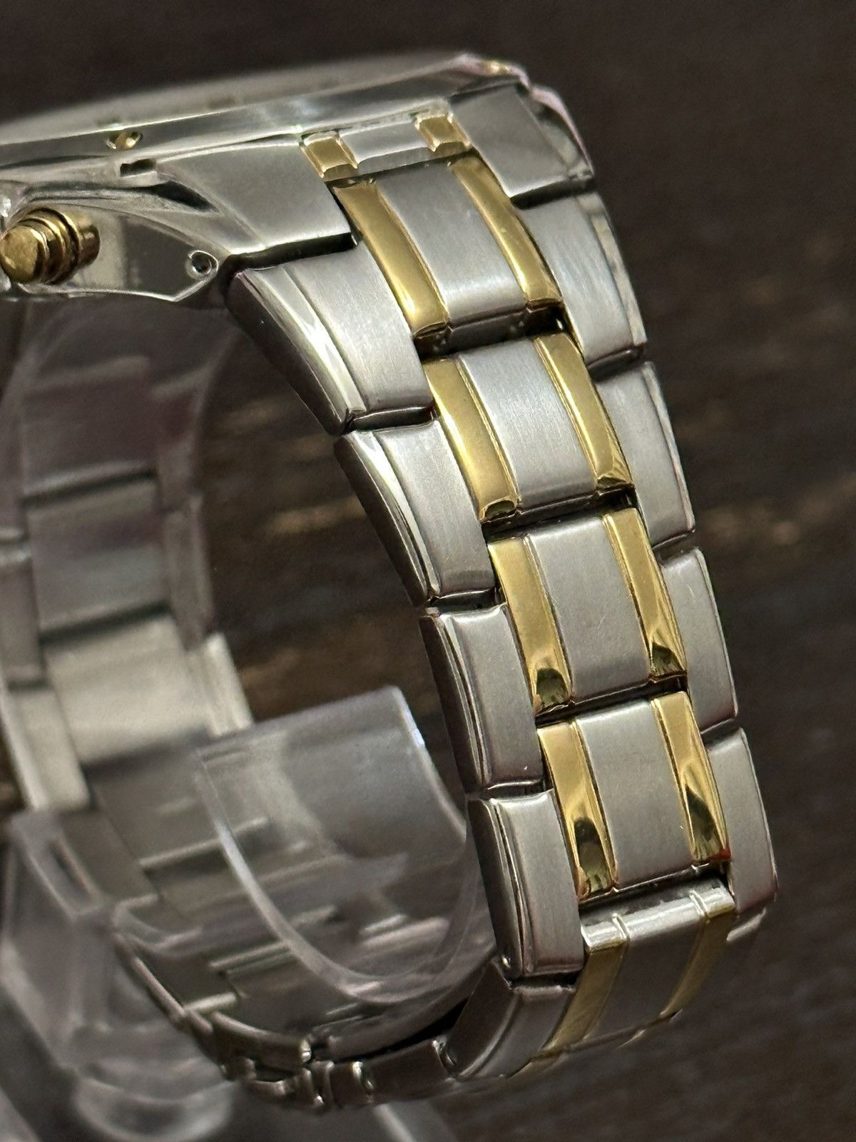 Seiko 2012 Seiko Pulsar “Two-Tone” Chronograph 12 Corner Watch Size ONE SIZE - 5 Thumbnail