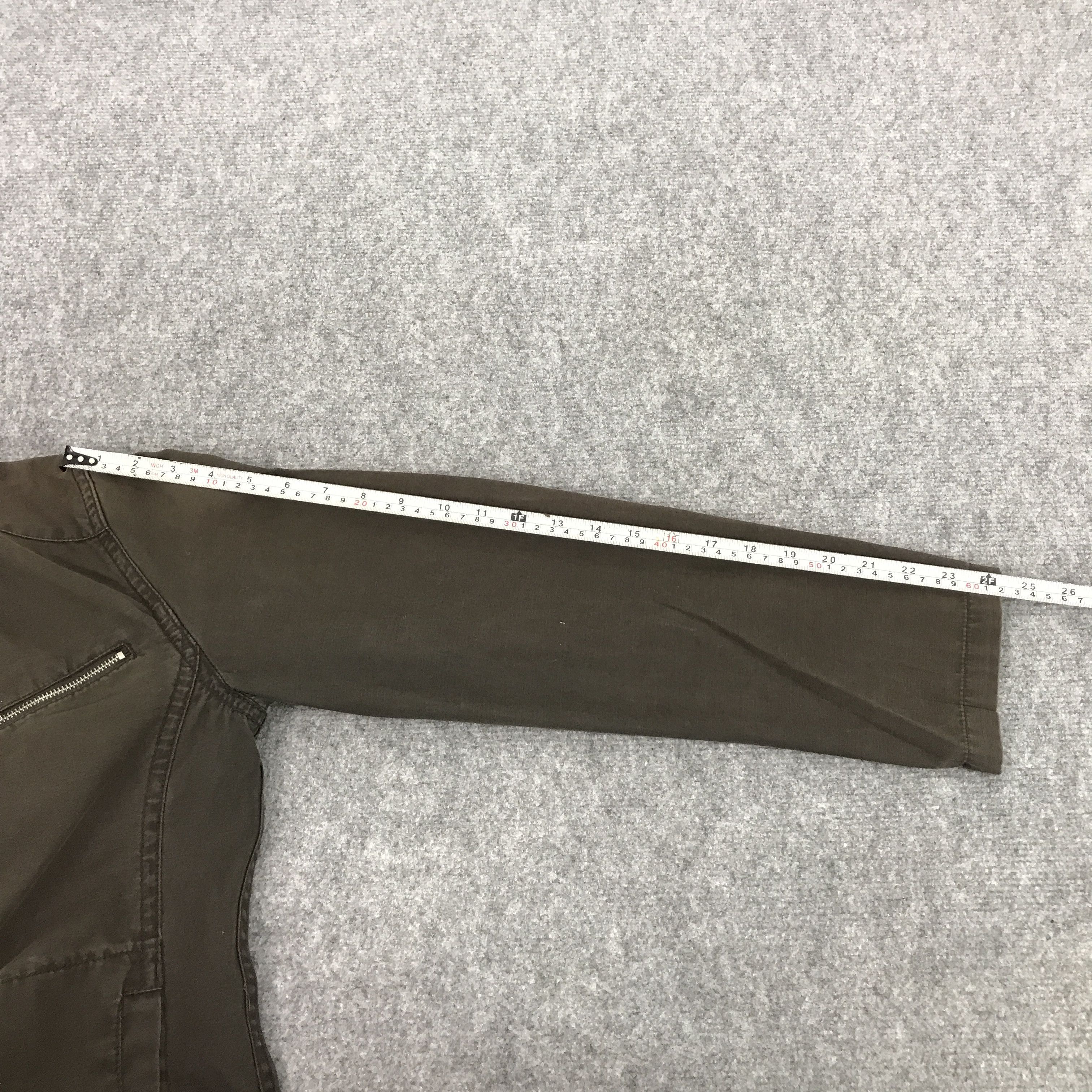 Japanese Brand THRUXTON NEW PROPOSAL BIKER STYLE FADED JACKET Size US M / EU 48-50 / 2 - 9 Thumbnail